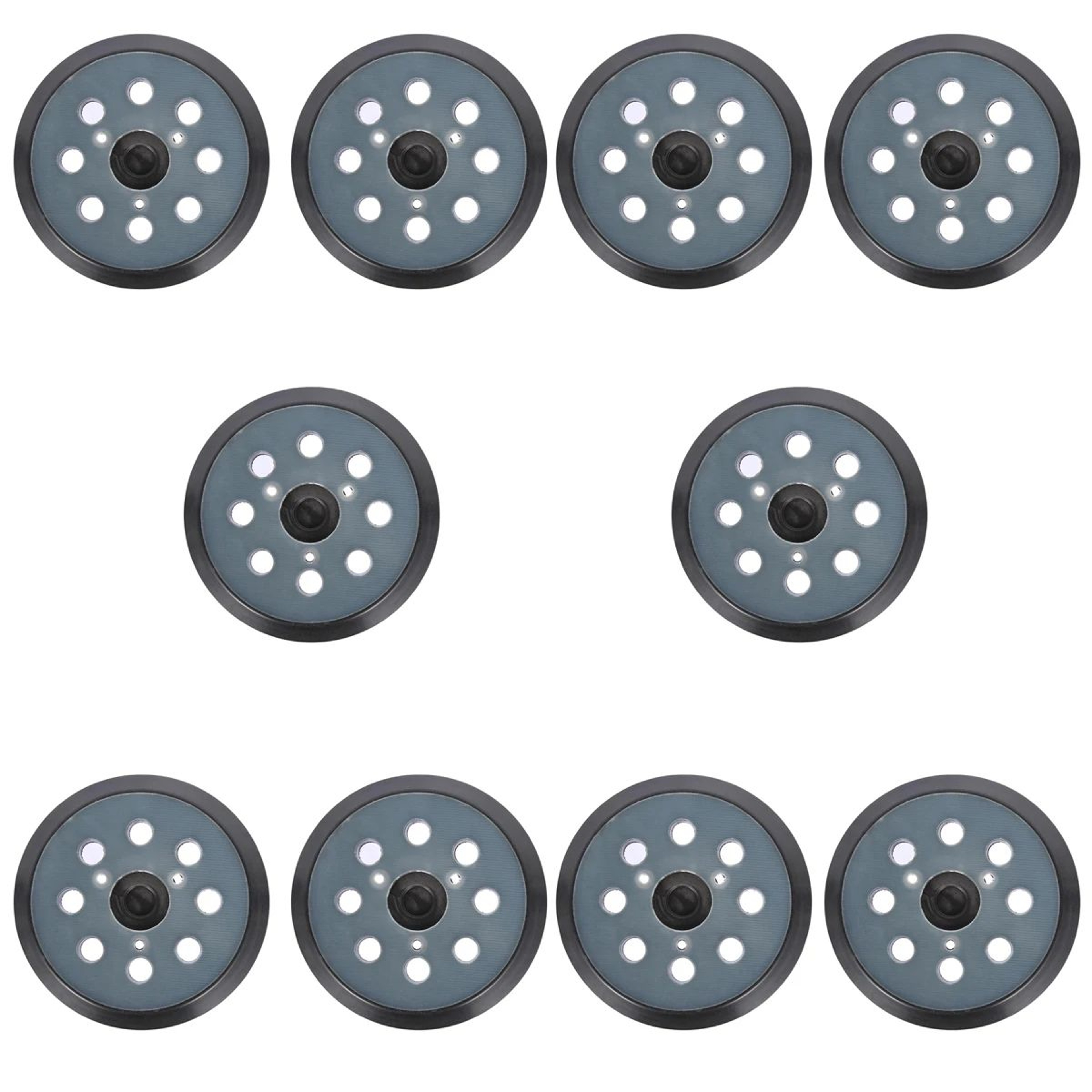 5 Inch Hook Loop Sanding Discs For Orbital Sander Smooth Finish Kit 8