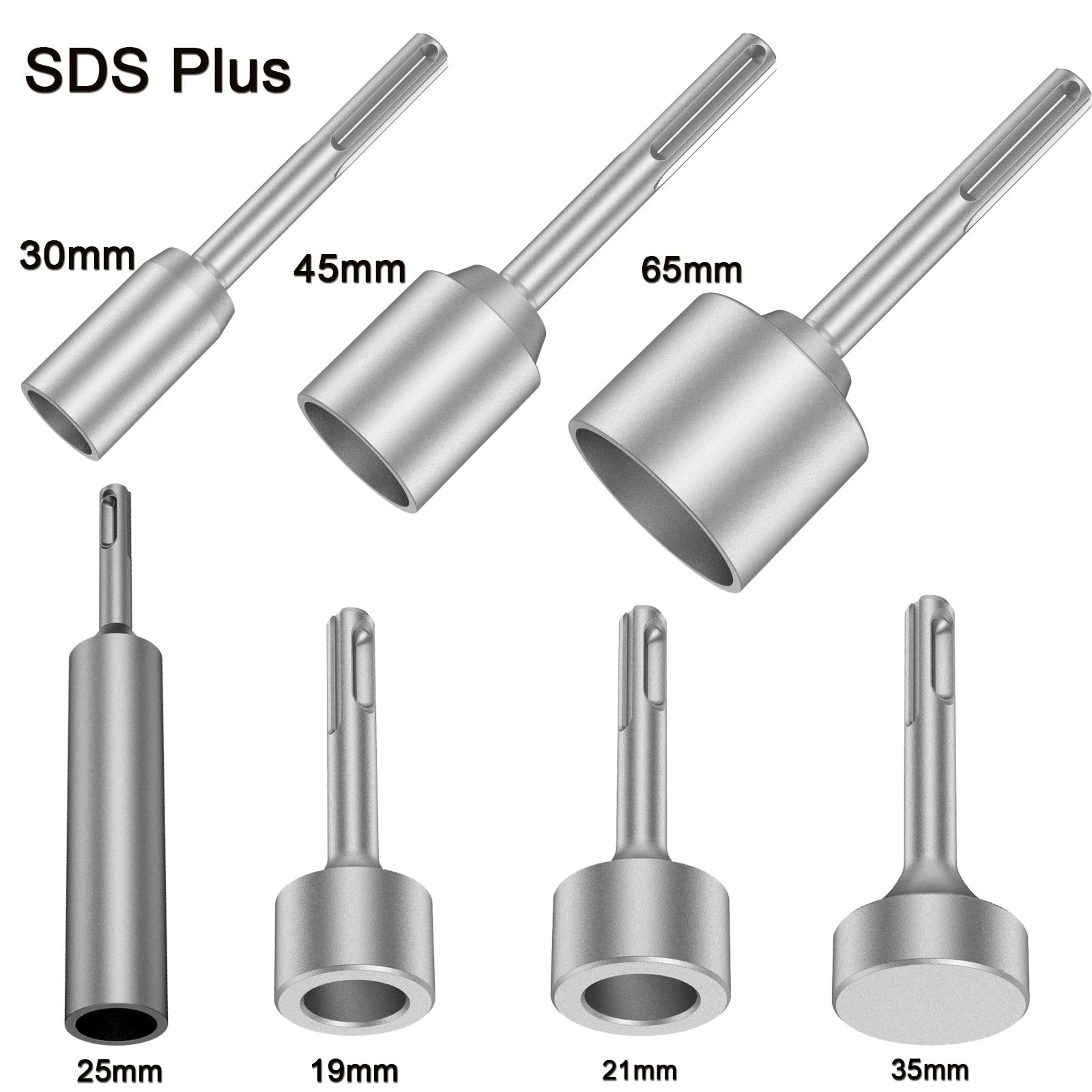 SDS Plus Ground Rod Driver For Hammer Drill Fast Earth Stake Installation Tool 0