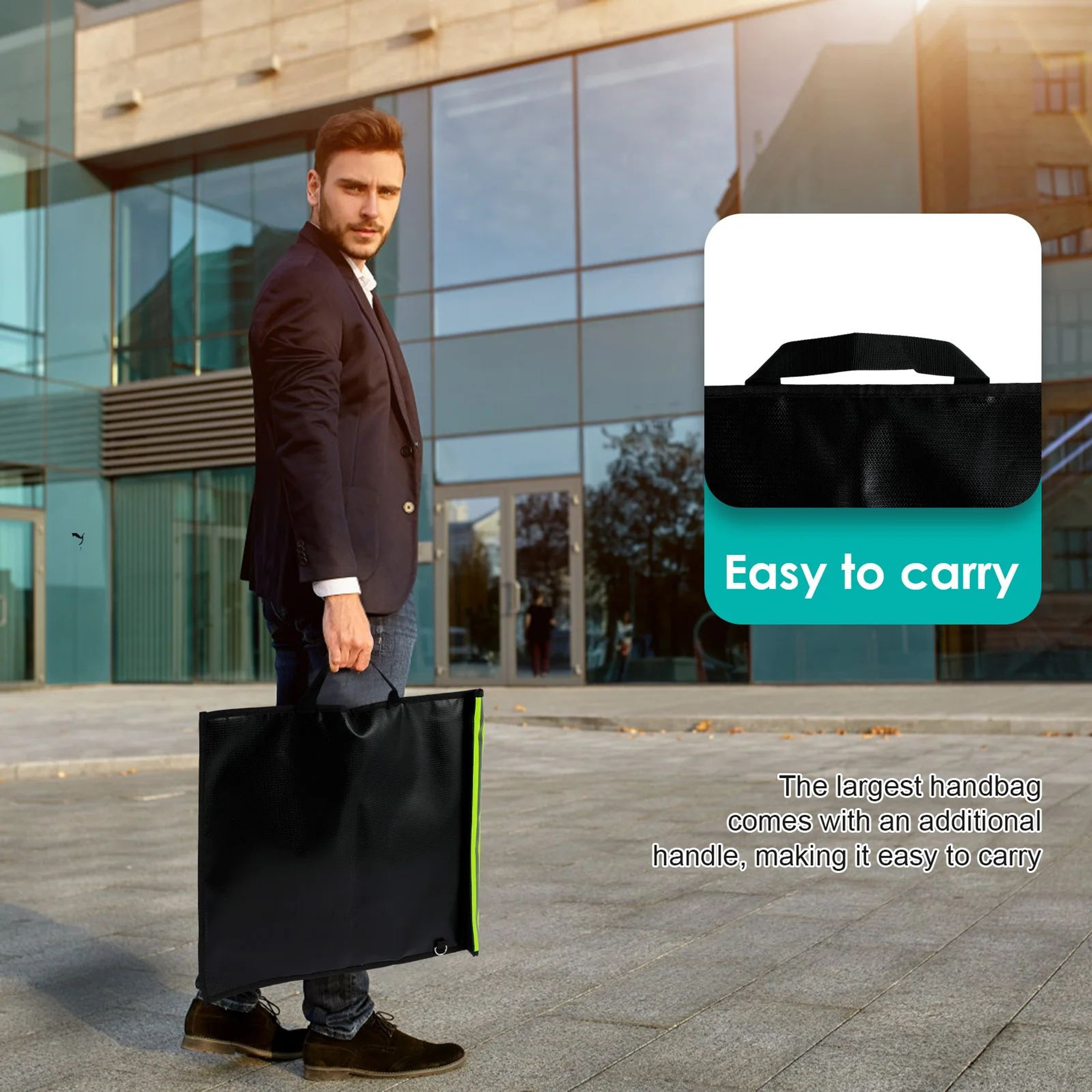 Faraday Bag Signal Blocking Pouch Set For Phone Keys RFID Protection 3