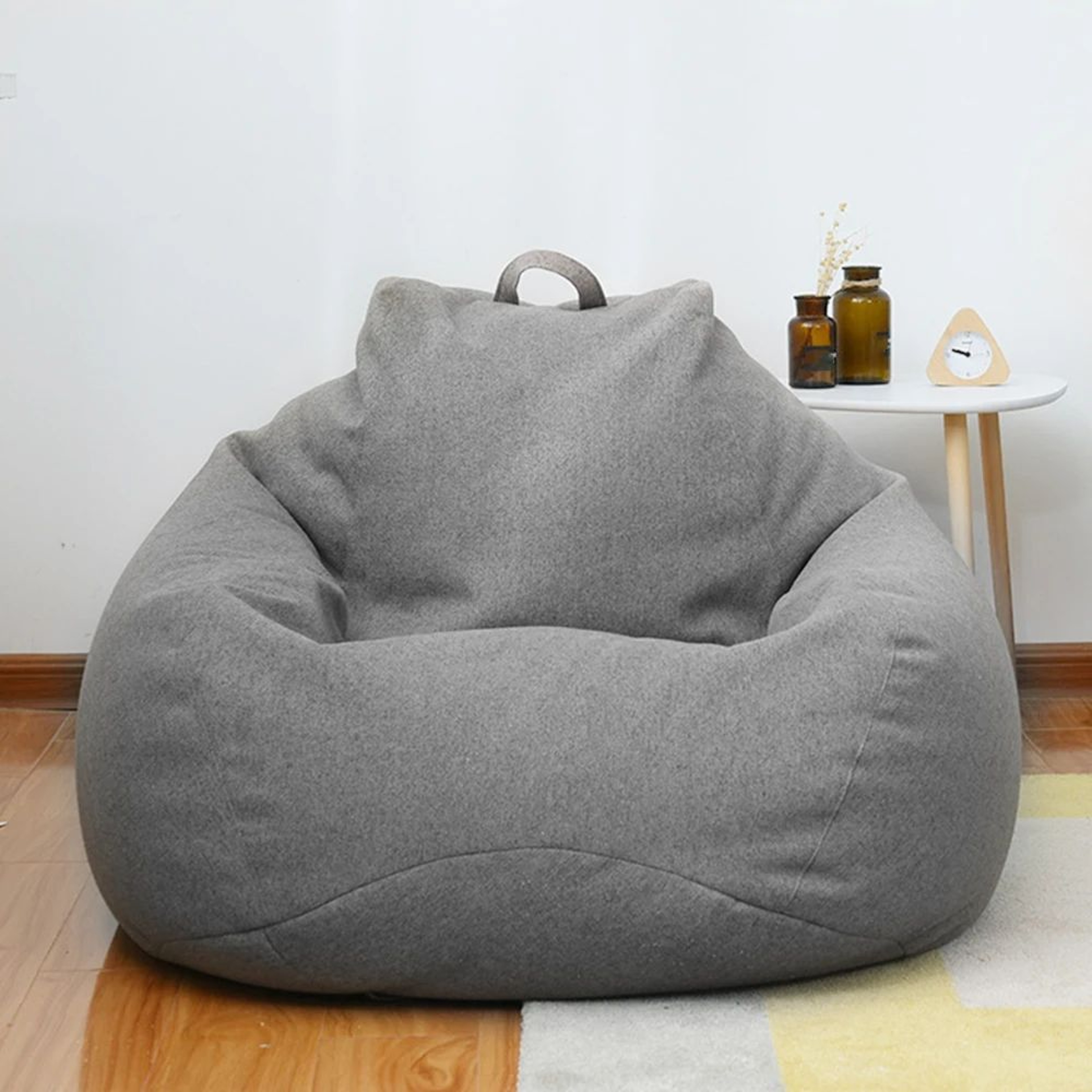 Large Bean Bag Sofa Cover Soft Removable Lazy Seat For Indoor Outdoor Use 1
