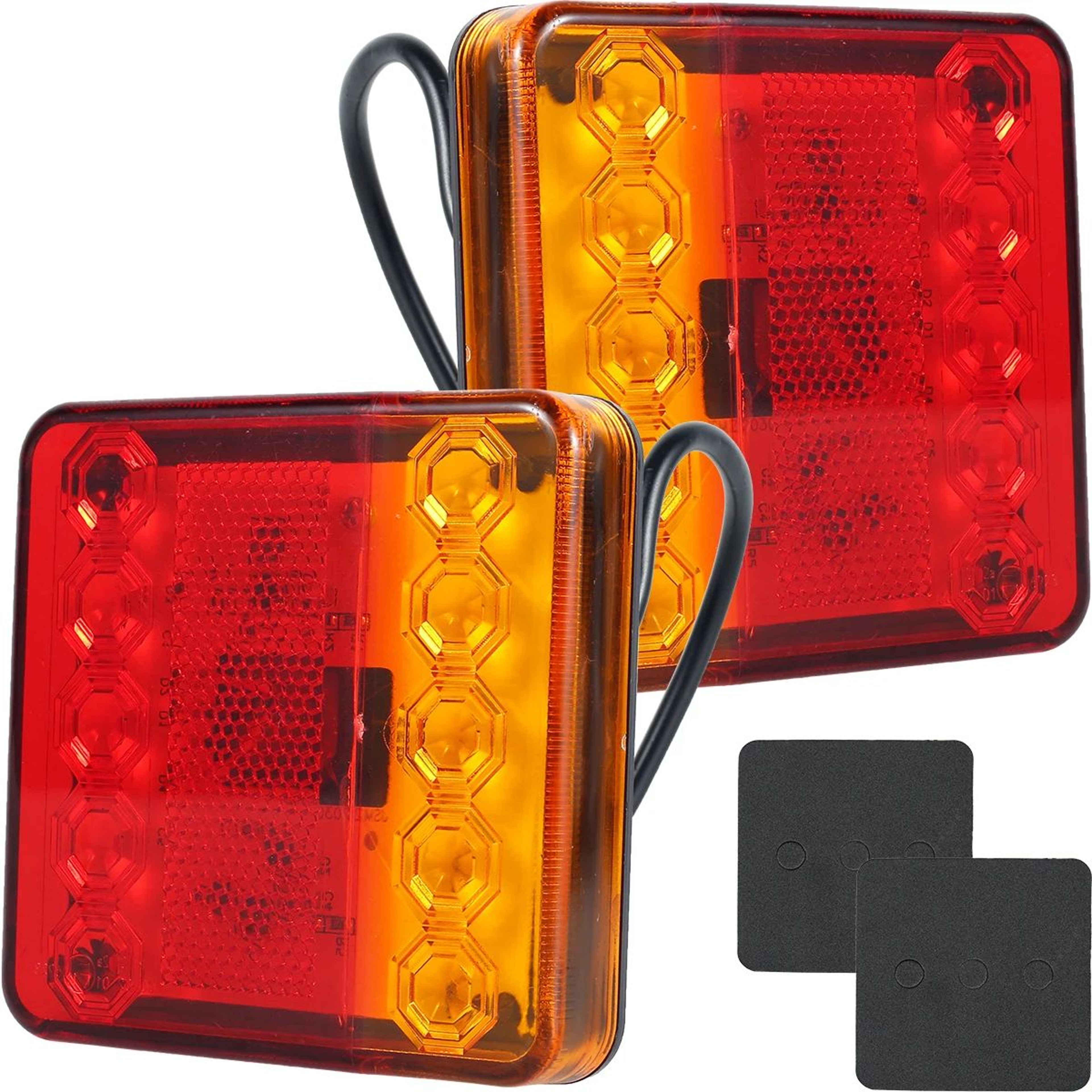 Waterproof LED Trailer Tail Lights Bright Rear Signal Lights For Trucks And Trailers 6