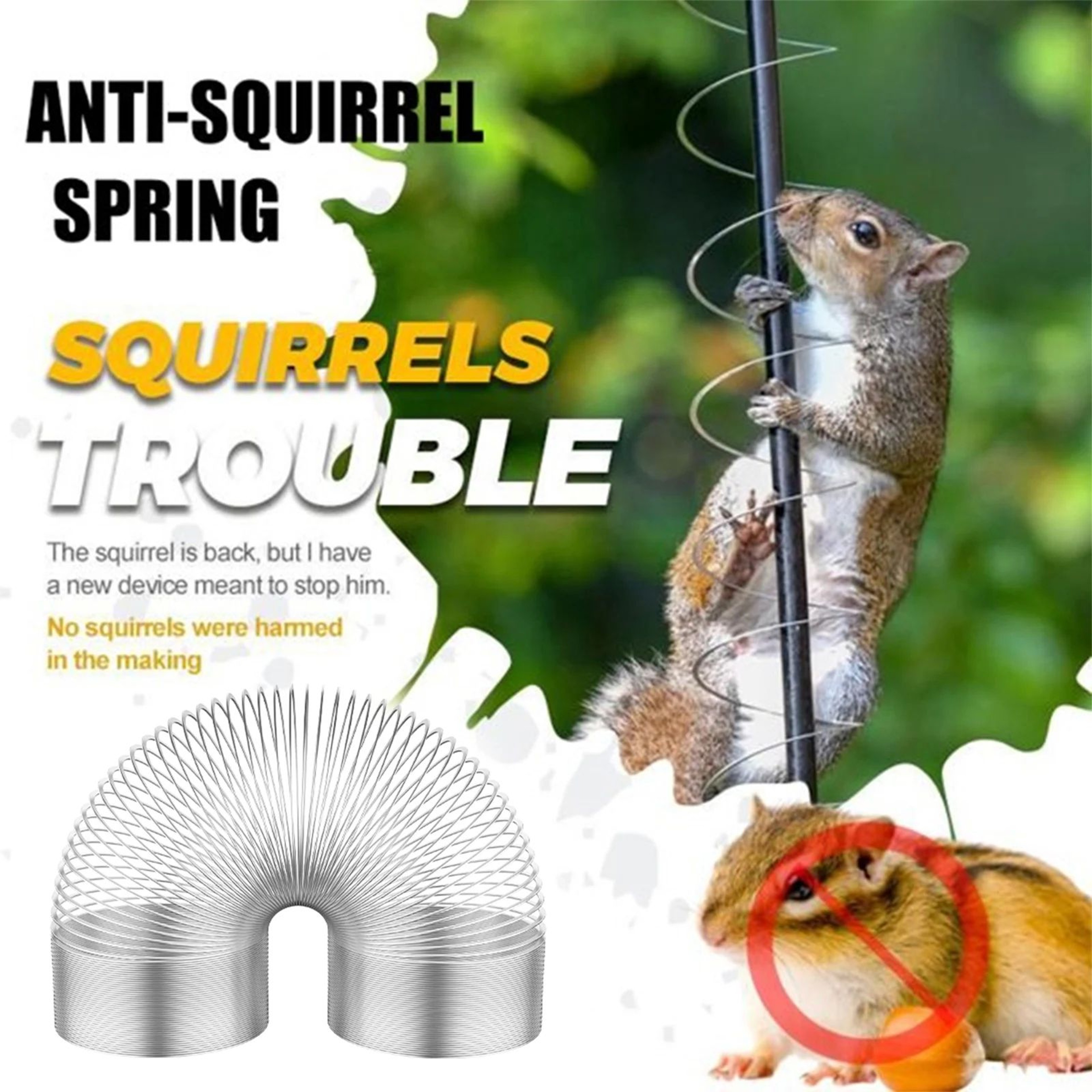 GuardSpring Squirrel Proof Bird Feeder Protector Set 1