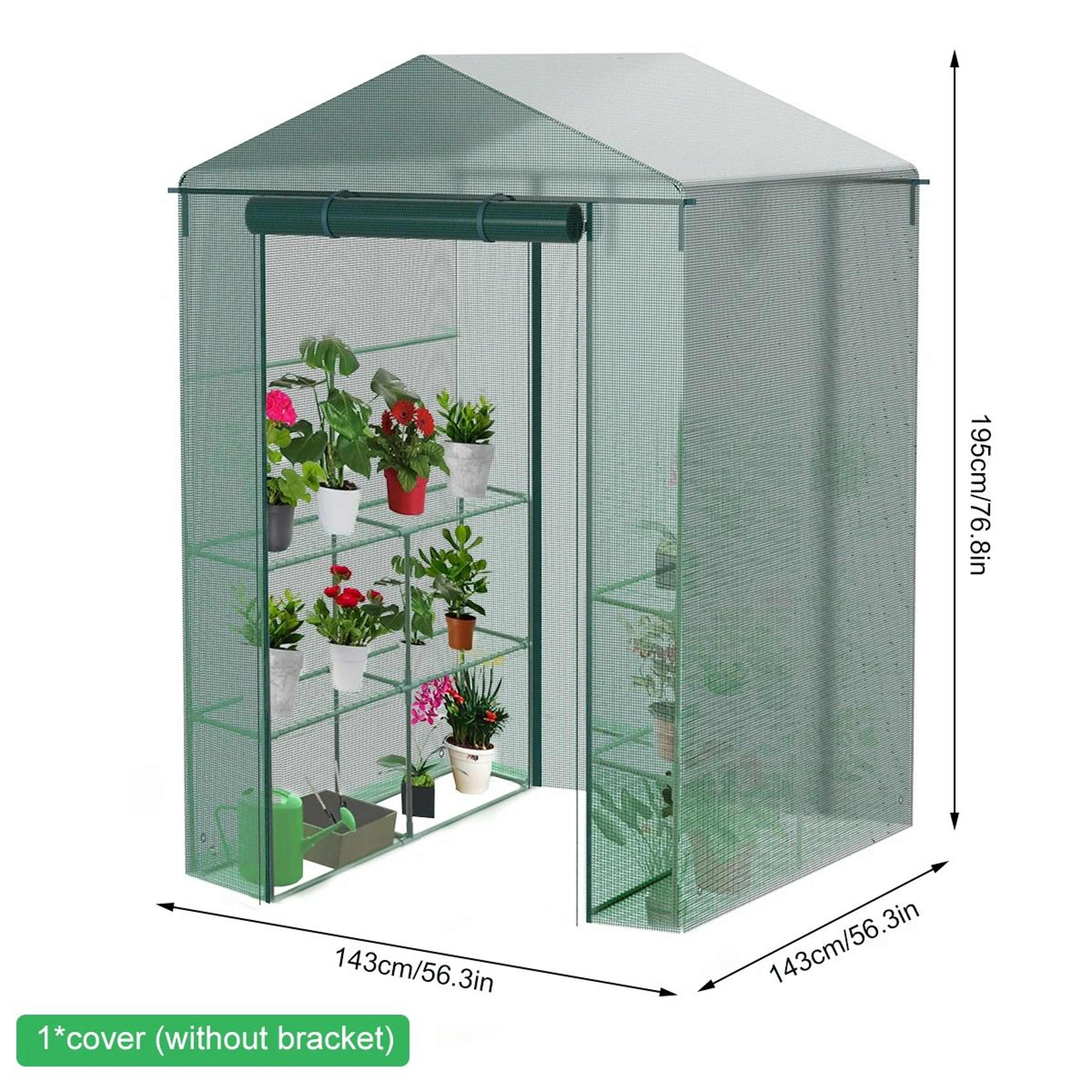 Waterproof PVC Plant Cover Garden Protective Tarpaulin Greenhouse Shield For Balcony And Outdoor Pl 0