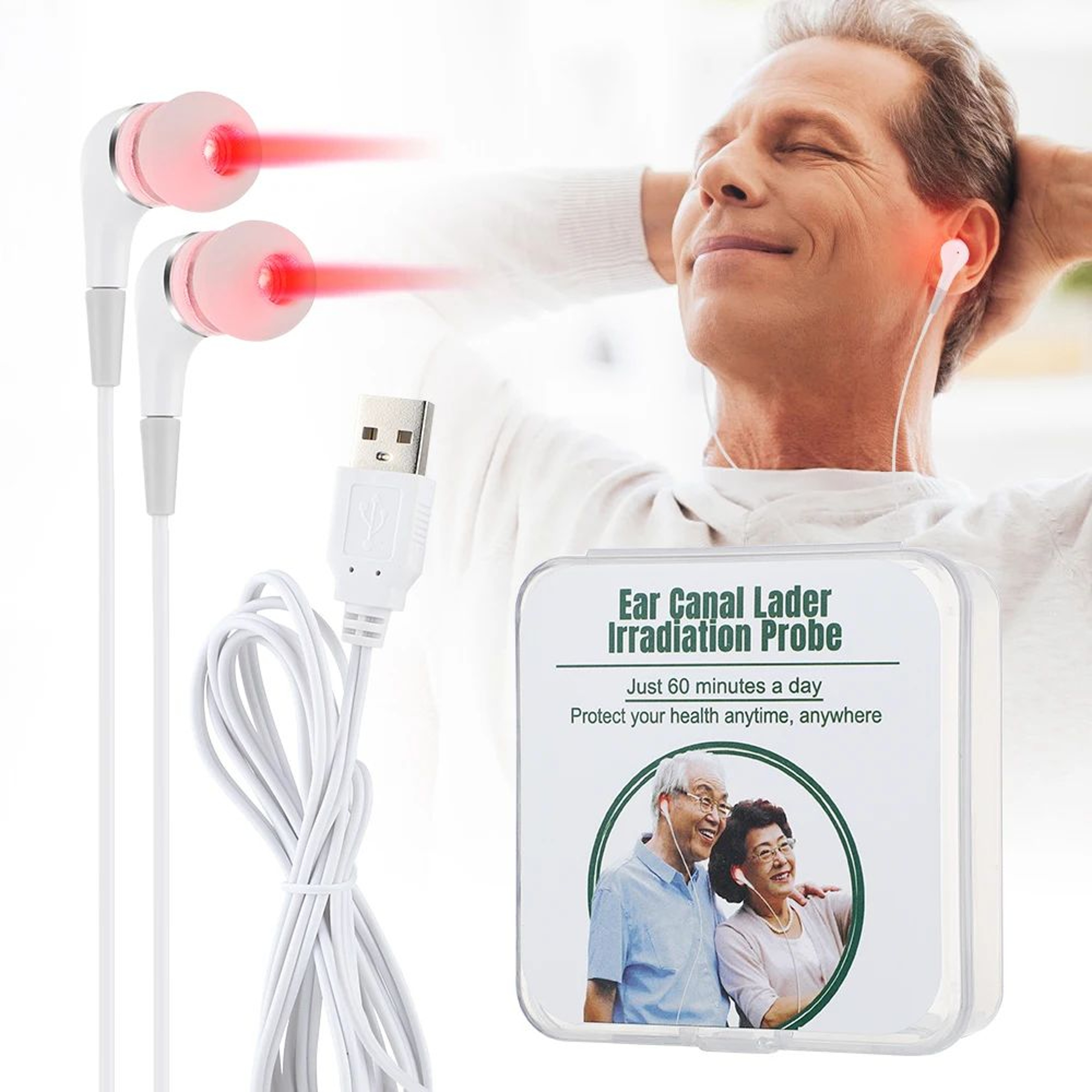 Low Level Laser Ear Therapy Device Gentle Ear Care And Relaxation Tool 4