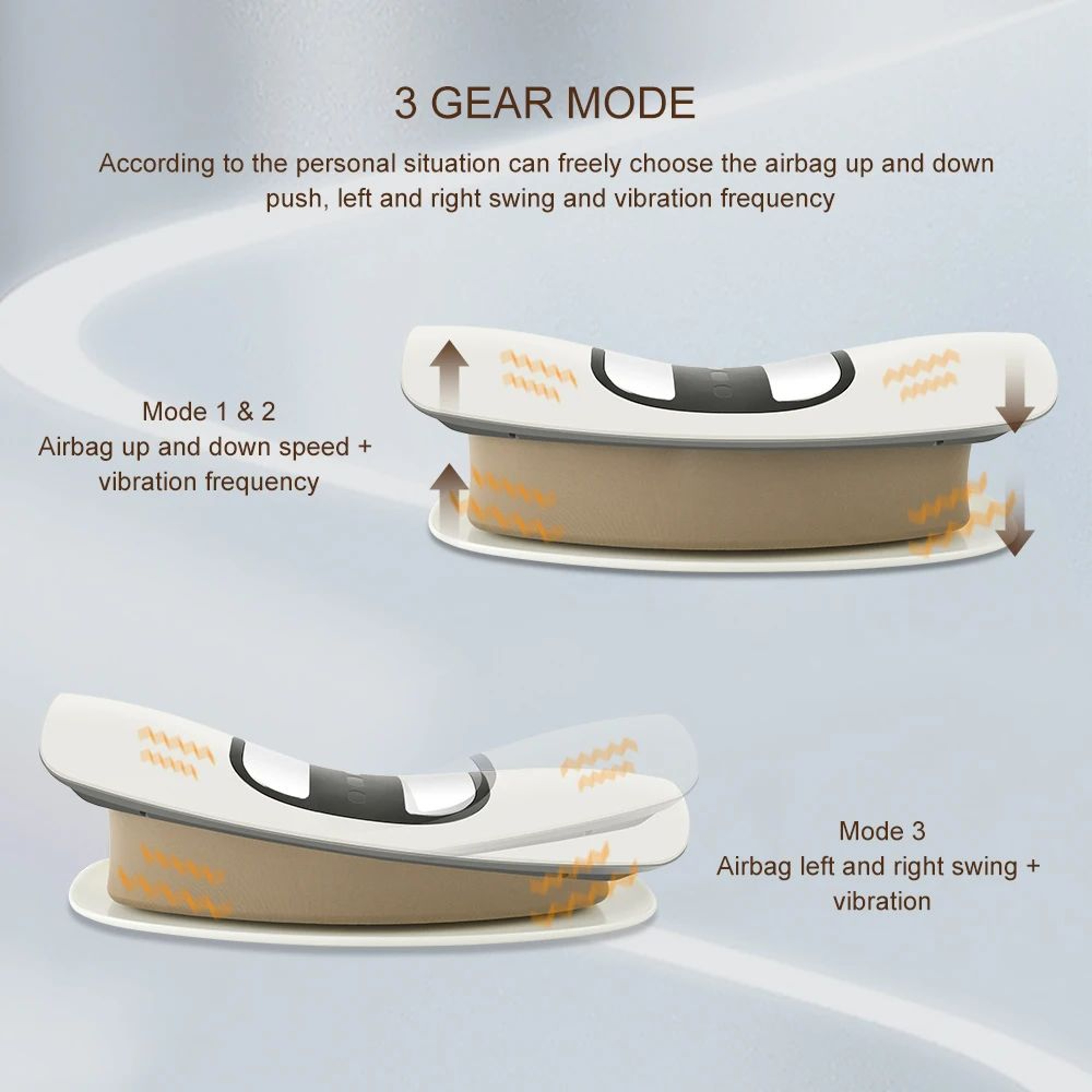 Lumbar Traction Massager Cushion With Electric Waist Support And Relaxation 3