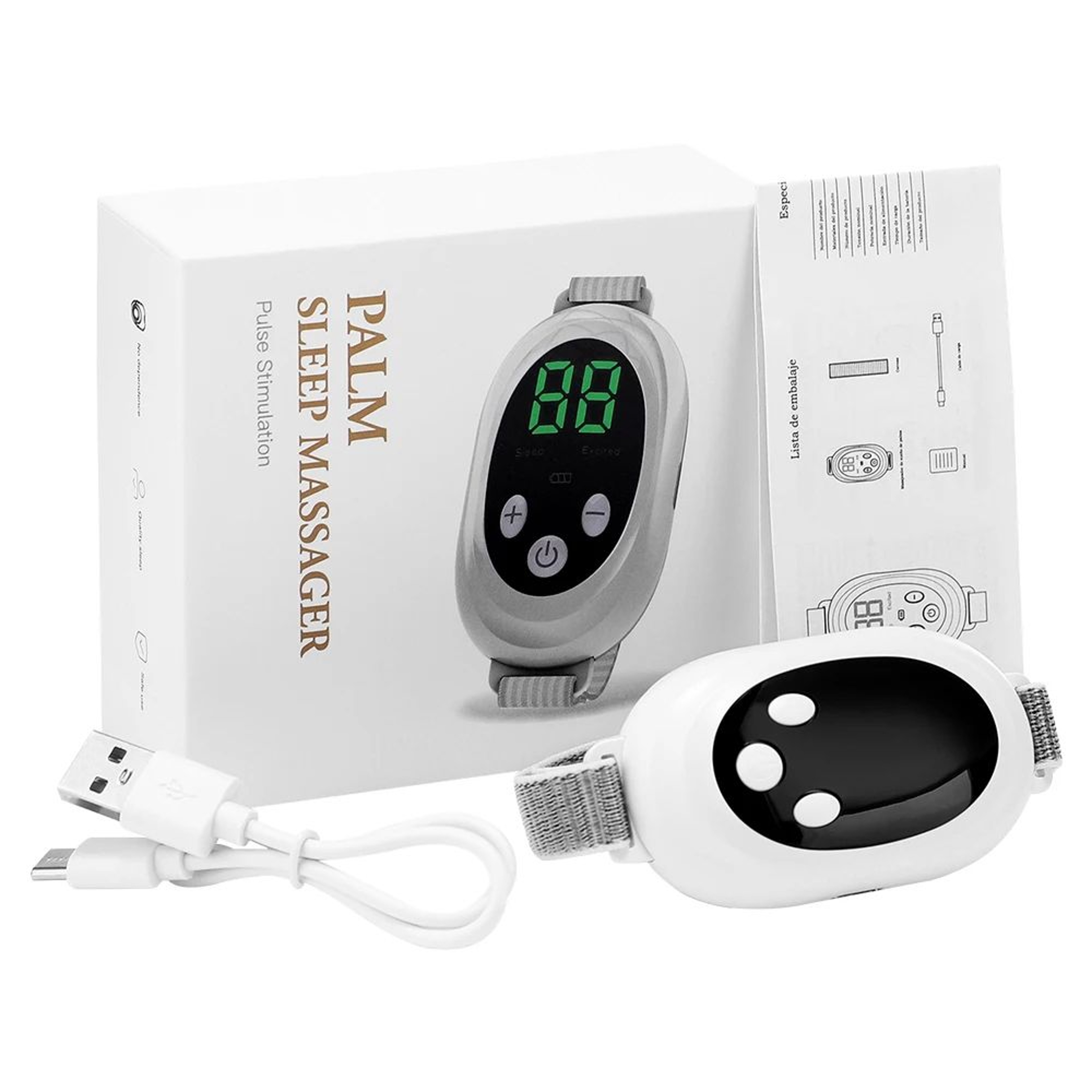 Microcurrent Sleep Aid Device For Relaxation And Stress Relief Massage 6