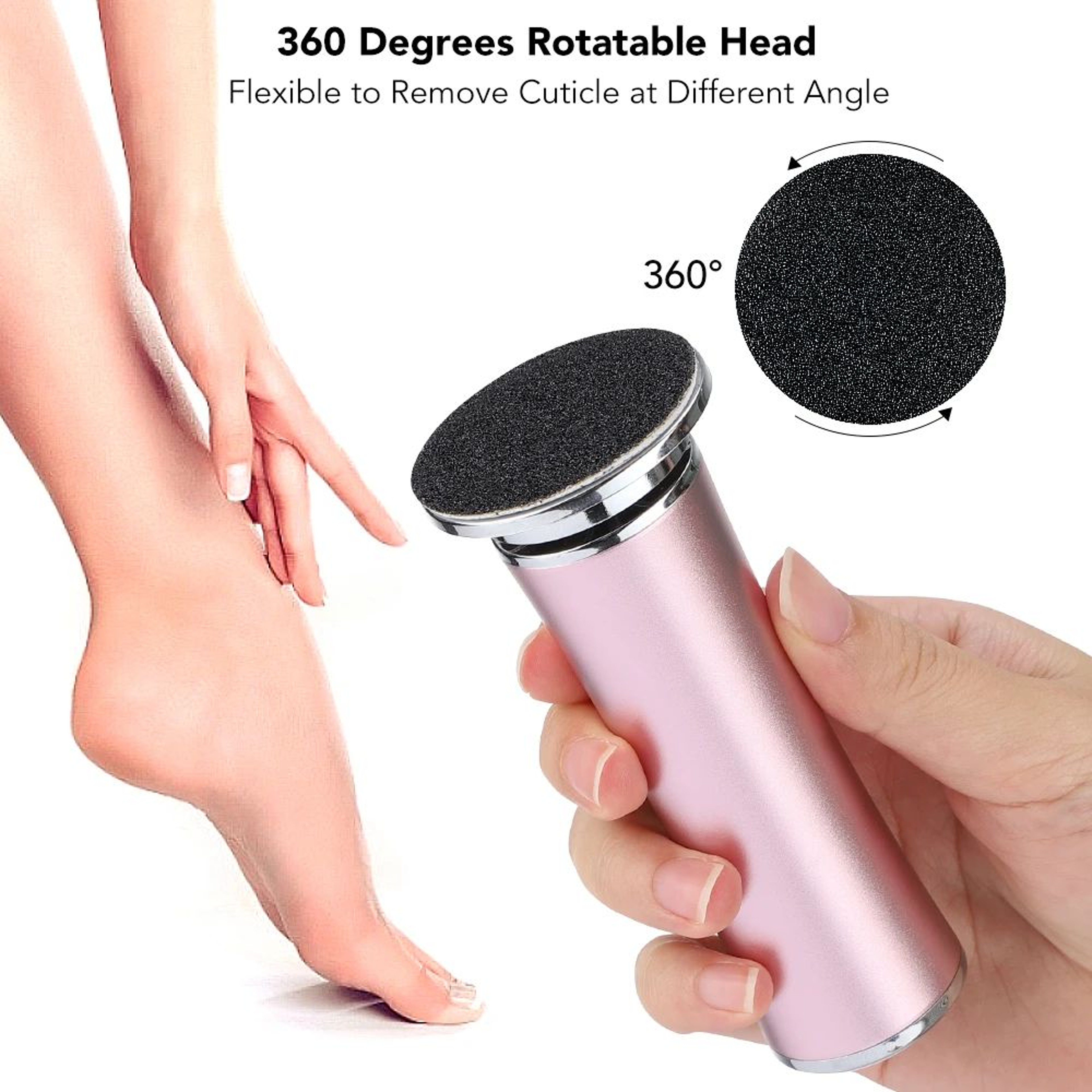 Electric Foot Callus Remover Pedicure Tool For Smooth Soft Heels 1