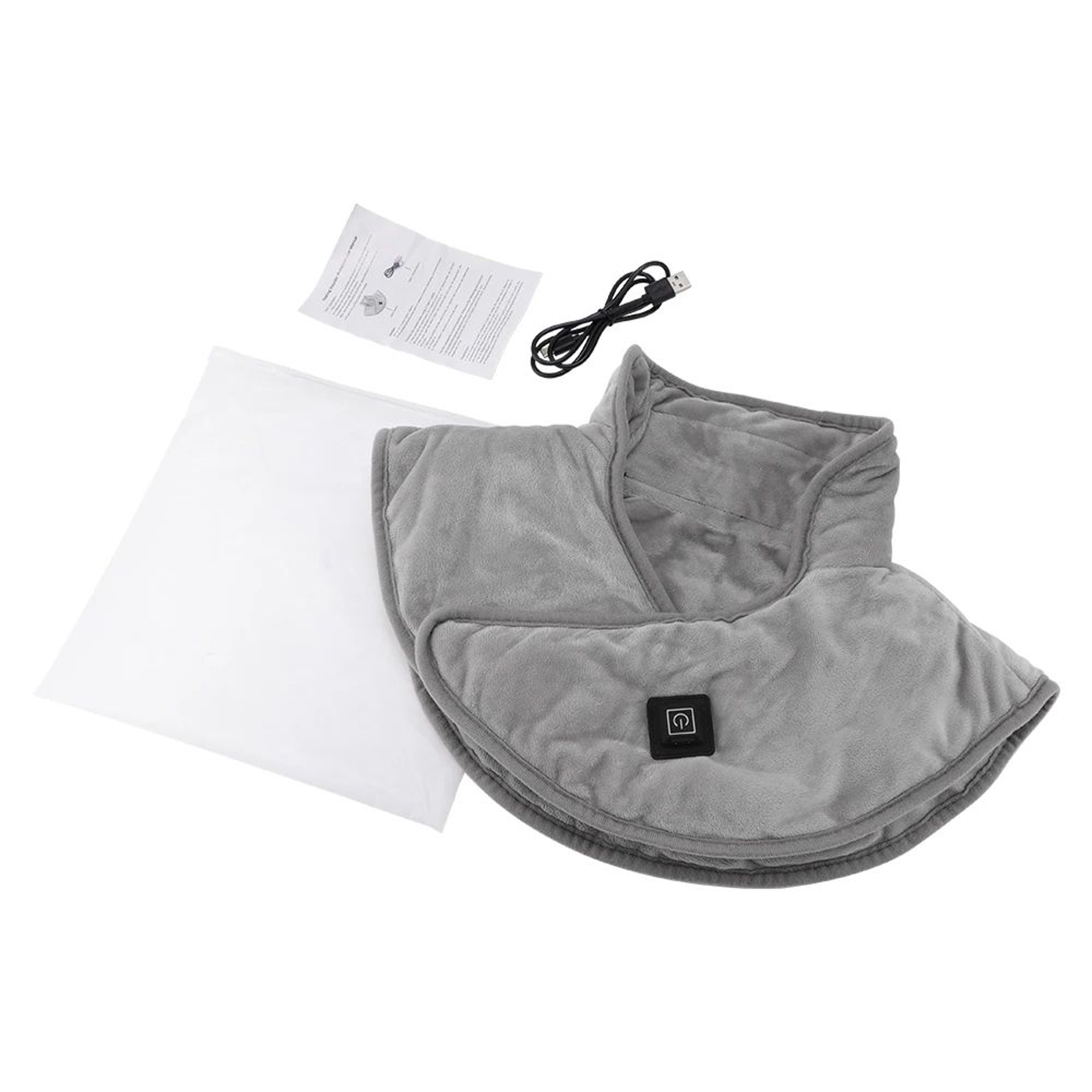 Heated Neck And Shoulder Wrap USB Thermal Massage Shawl 6