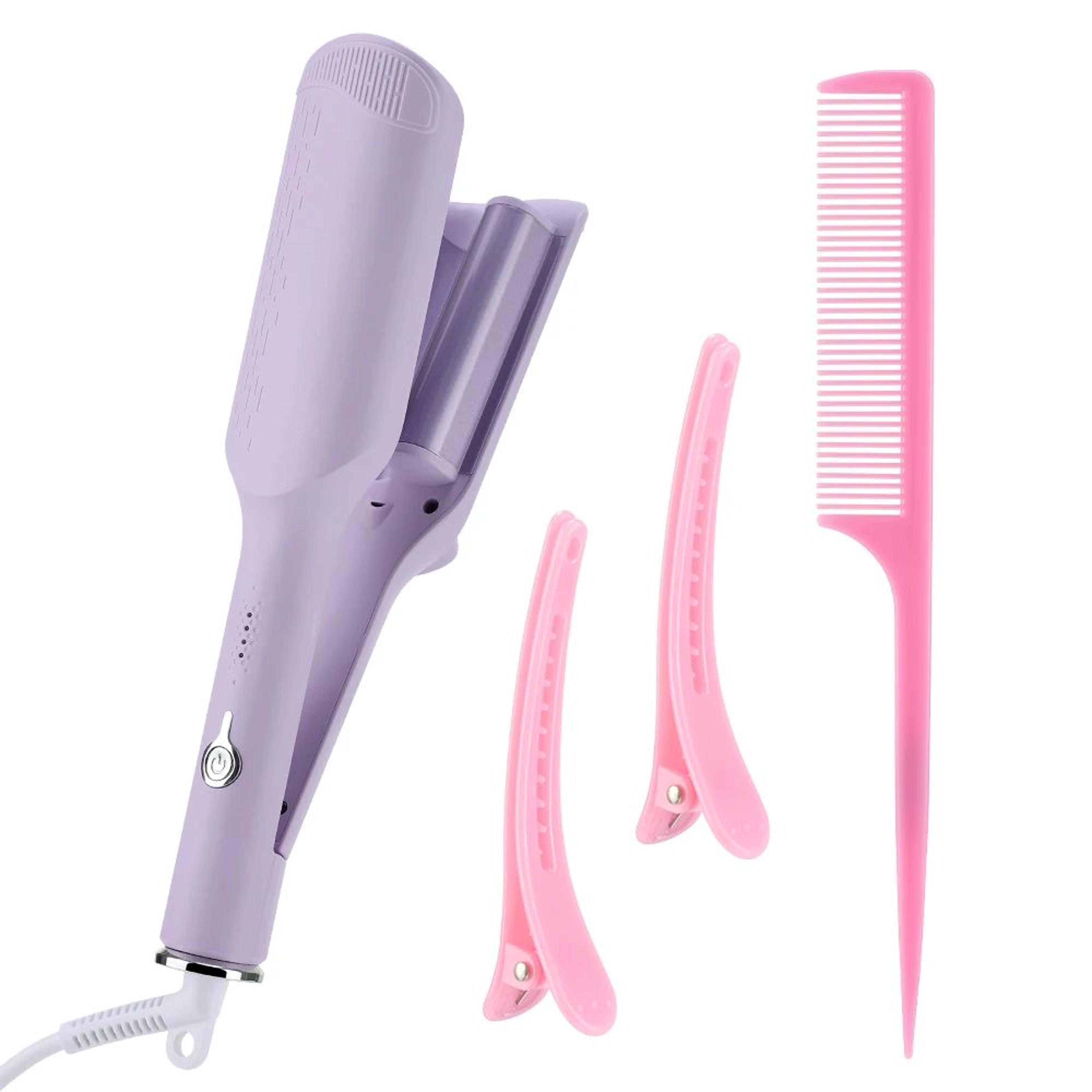 32mm Hair Curler Deep Wave Curling Iron Fast Heating Hair Styling Tool 6