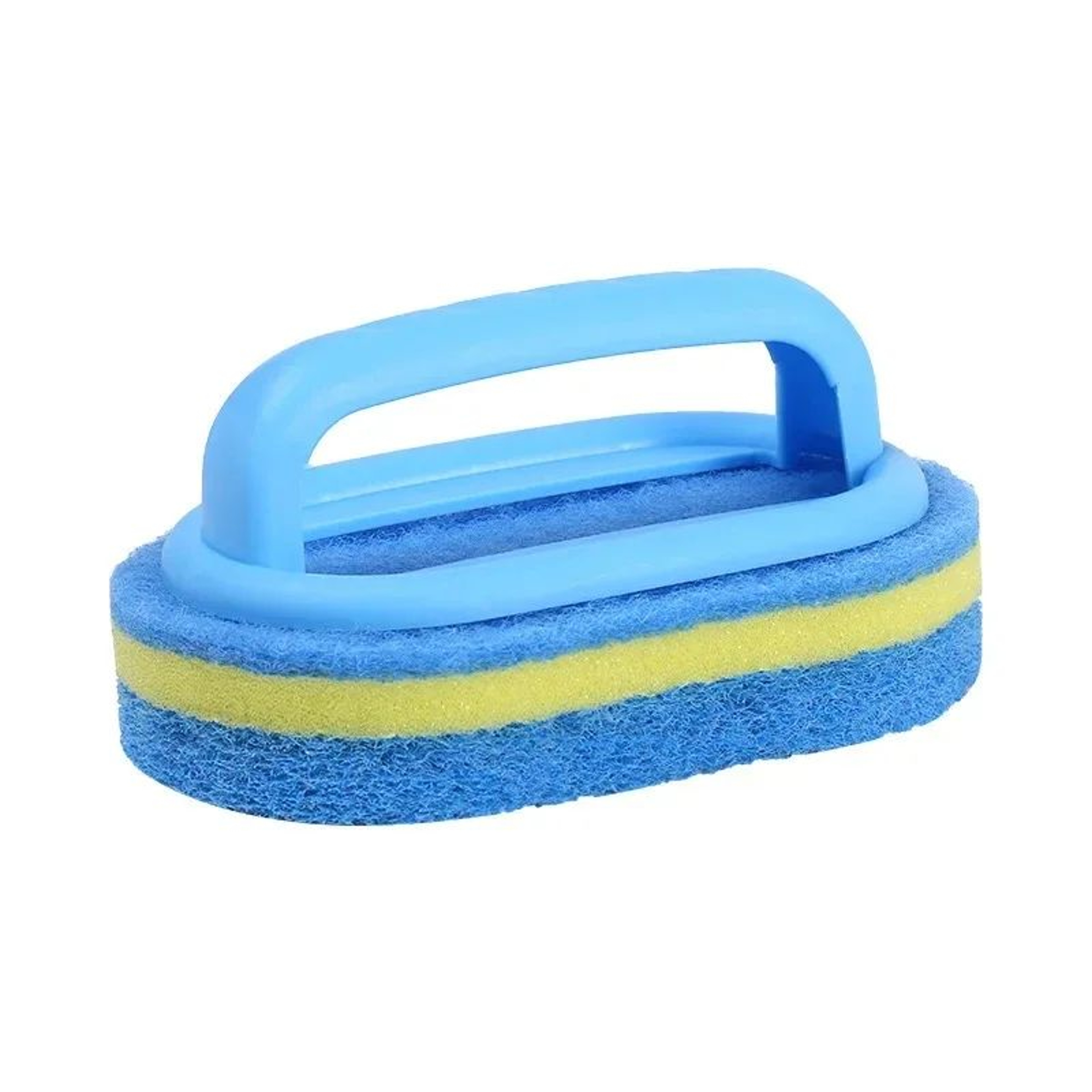 Multipurpose Cleaning Brush With Handle Sponge For Kitchen And Bathroom 6