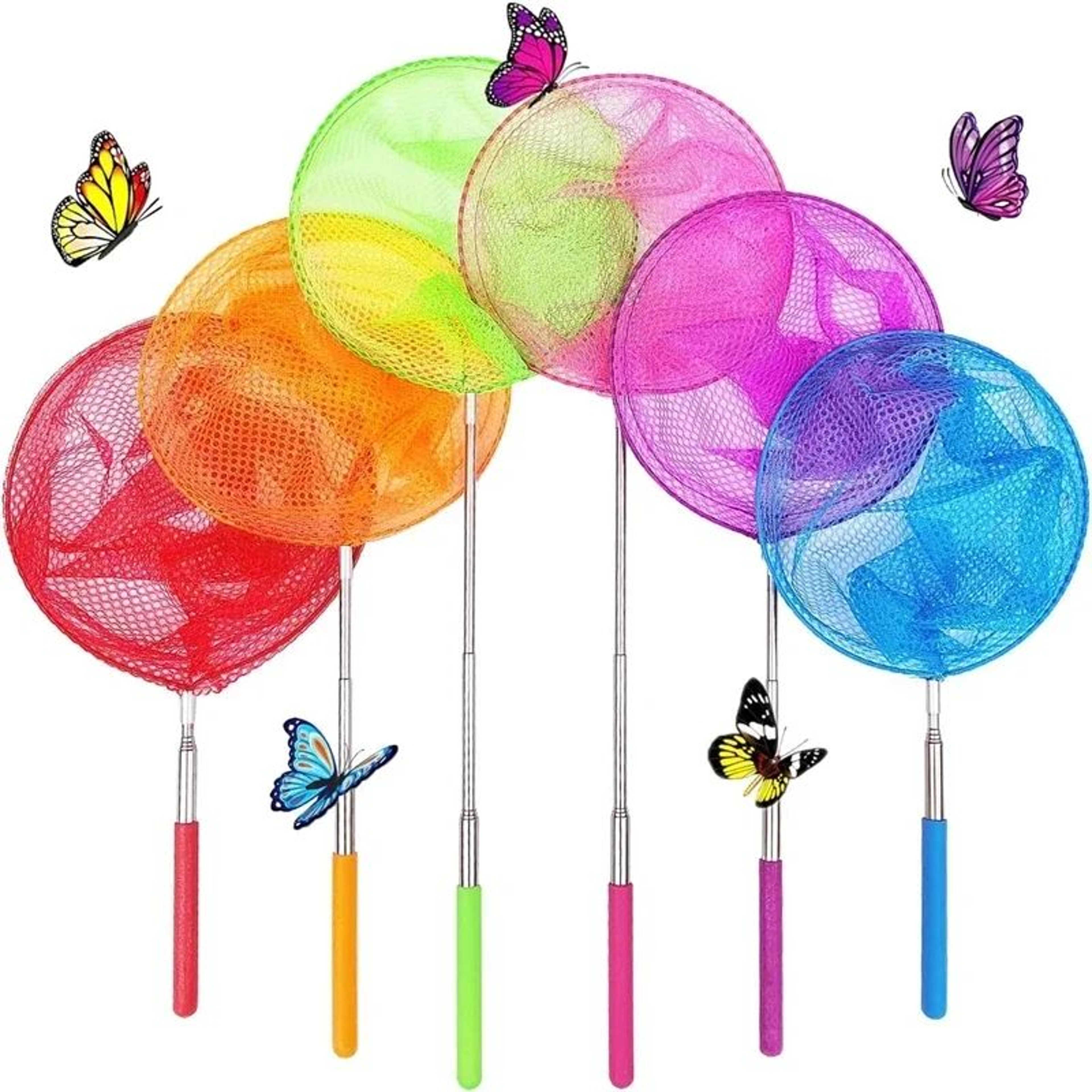 Telescopic Butterfly Net Insect Catcher With Extendable Handle 3