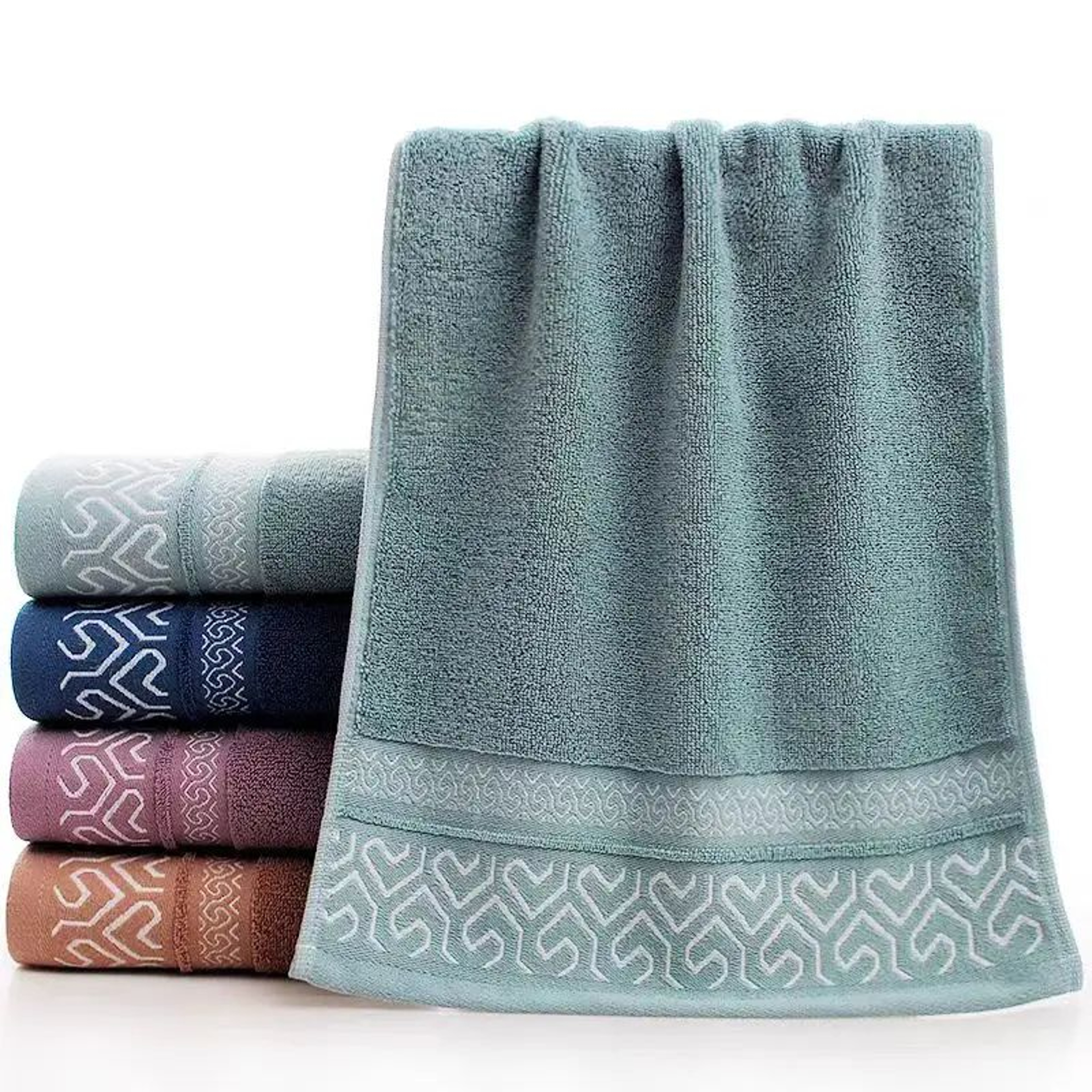 Thick Cotton Bath Towel Ultra Soft Absorbent Large Quick Dry Towel 1