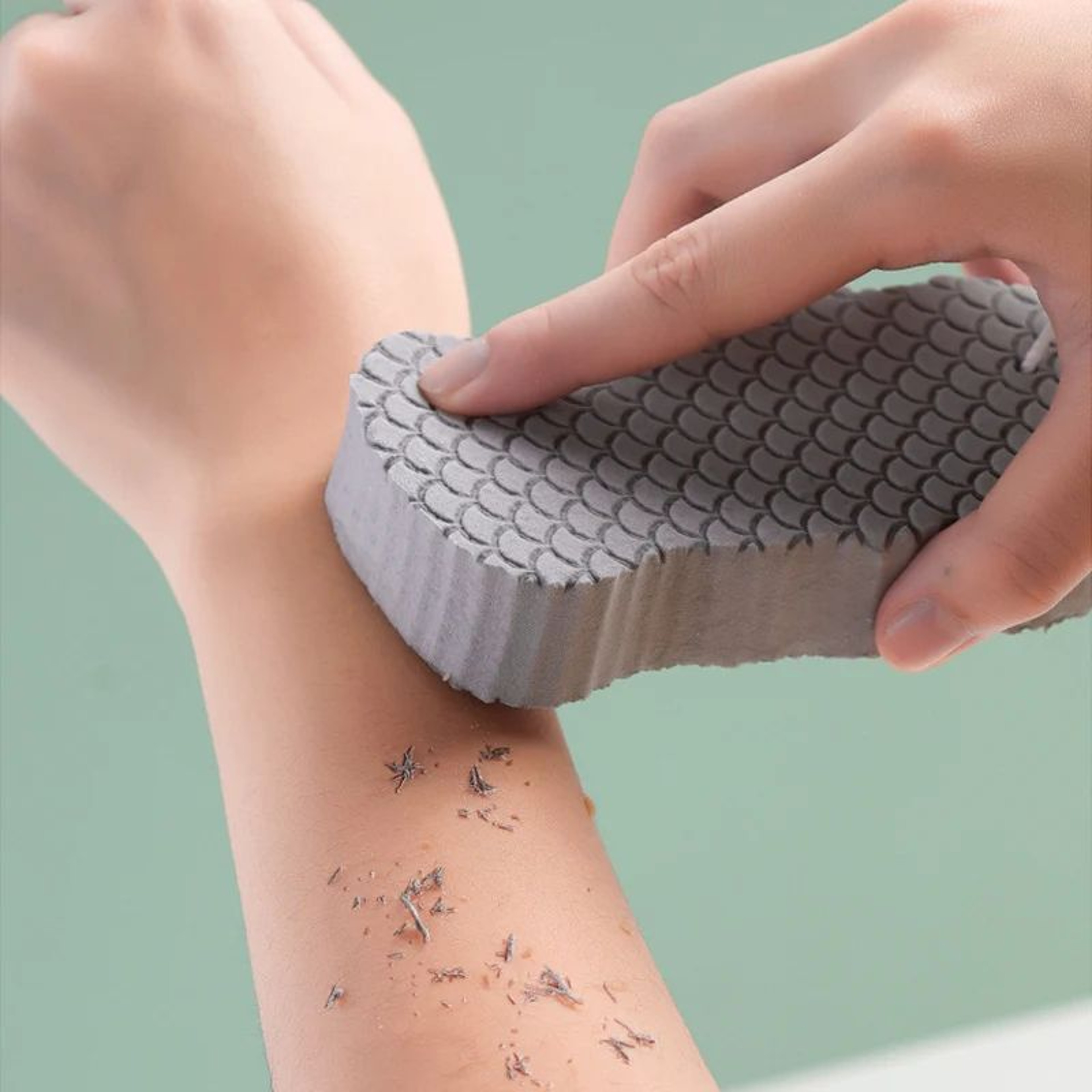 Soft Bath Sponge Exfoliating Body Scrubber Gentle Shower Washcloth 0
