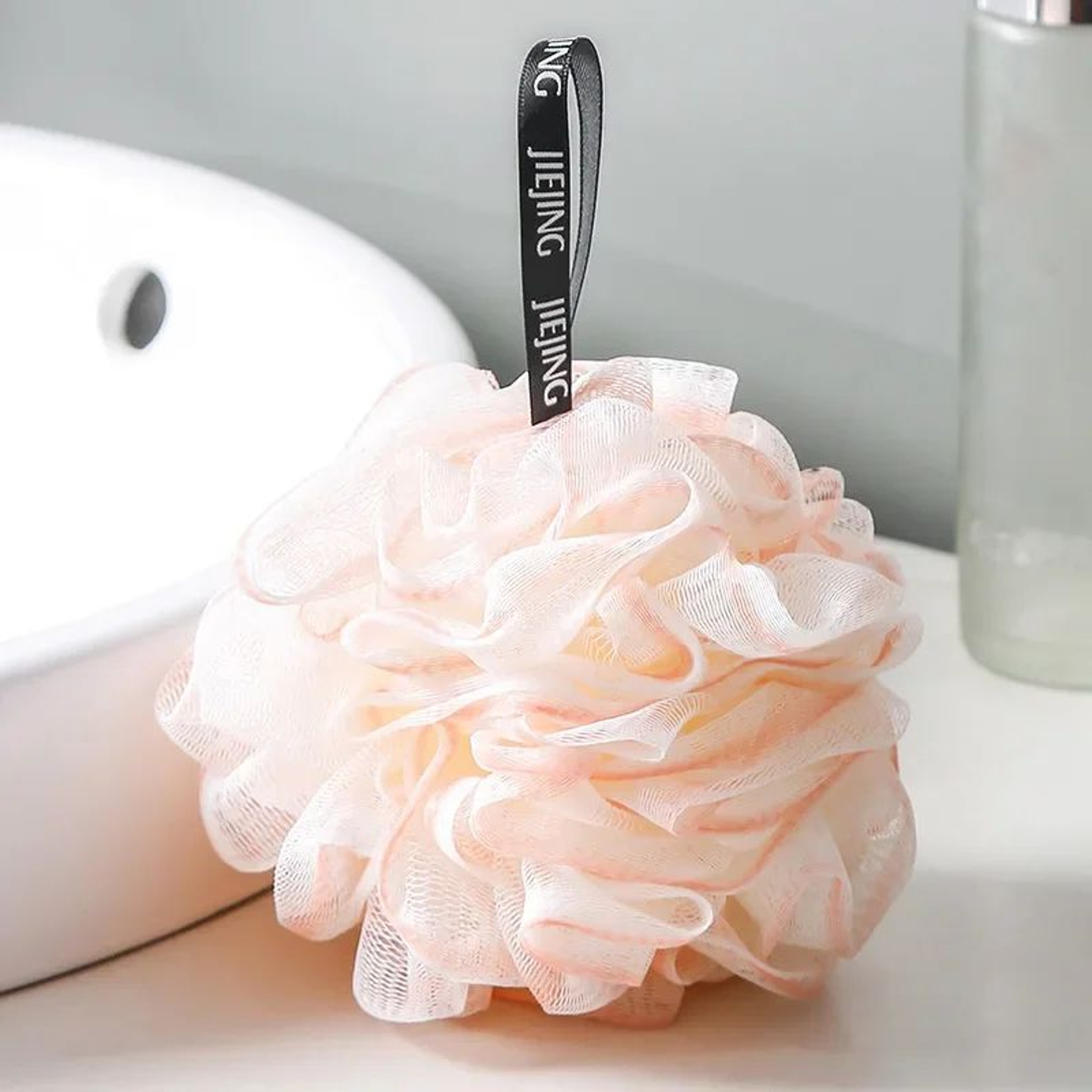 Soft Mesh Bath Sponge Ball Large Exfoliating Shower Loofah Body Cleaner 3