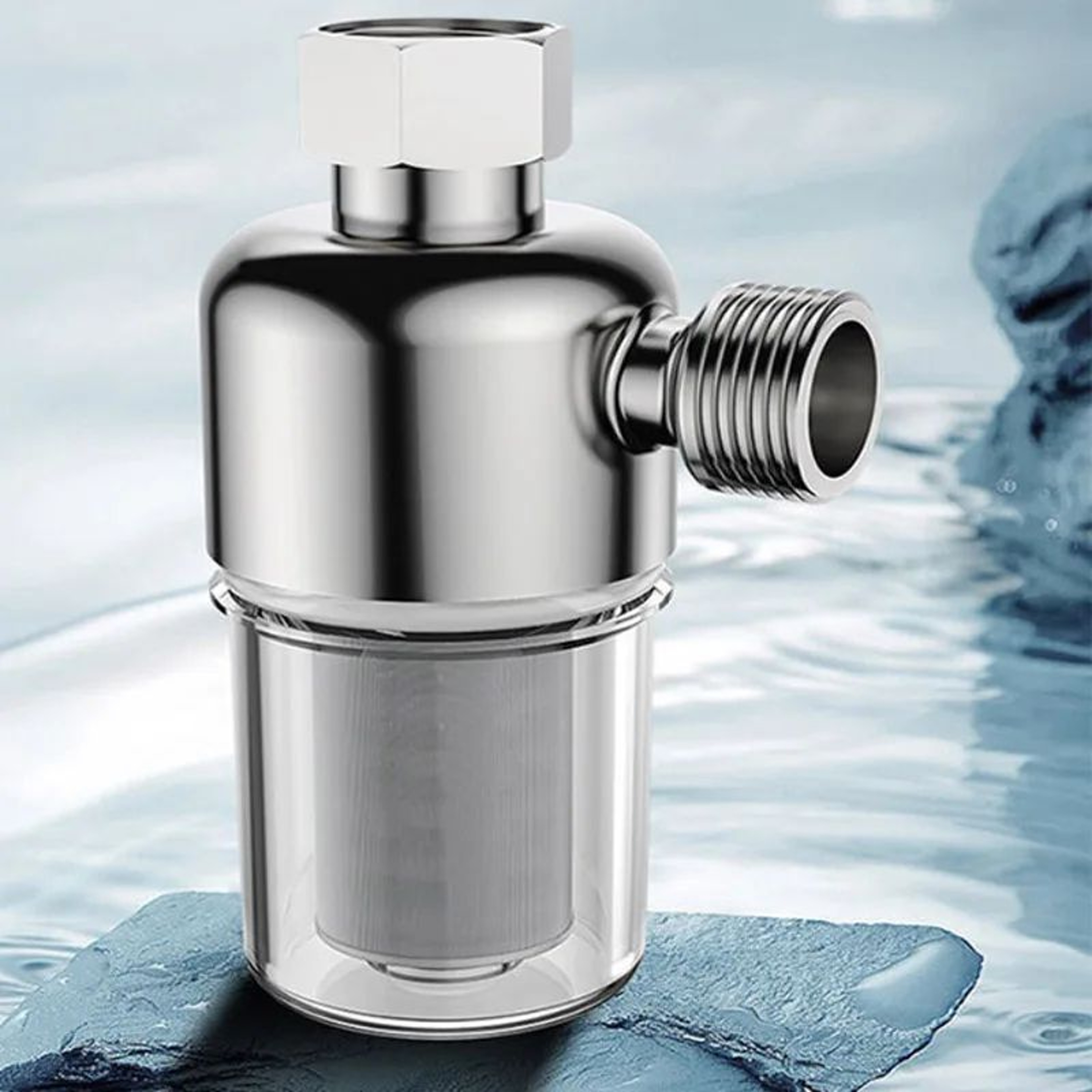 Shower Water Filter Universal Faucet Filter Anti Scale Water Purifier 1