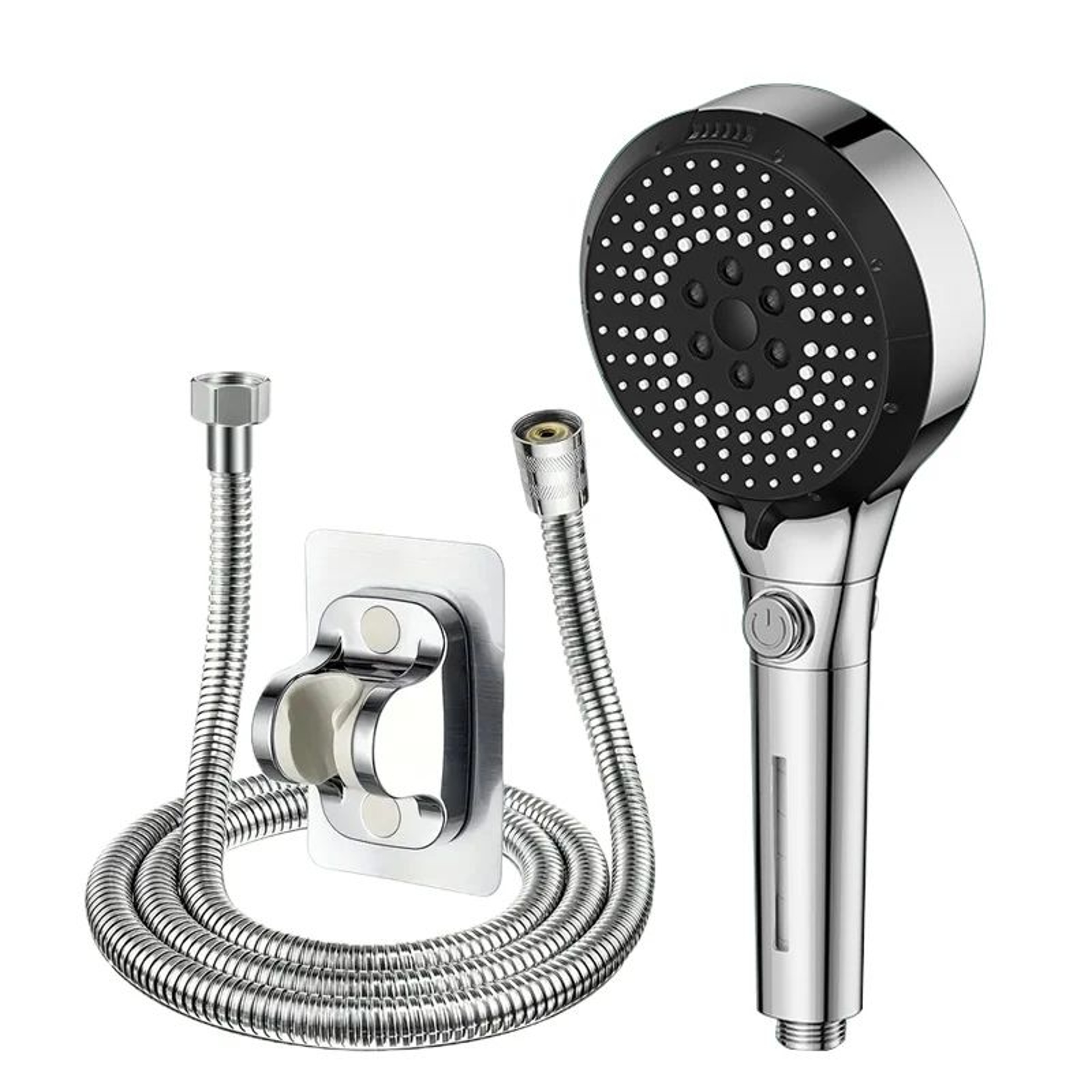 High Pressure Shower Head 6 Mode Adjustable Multifunction Handheld 17