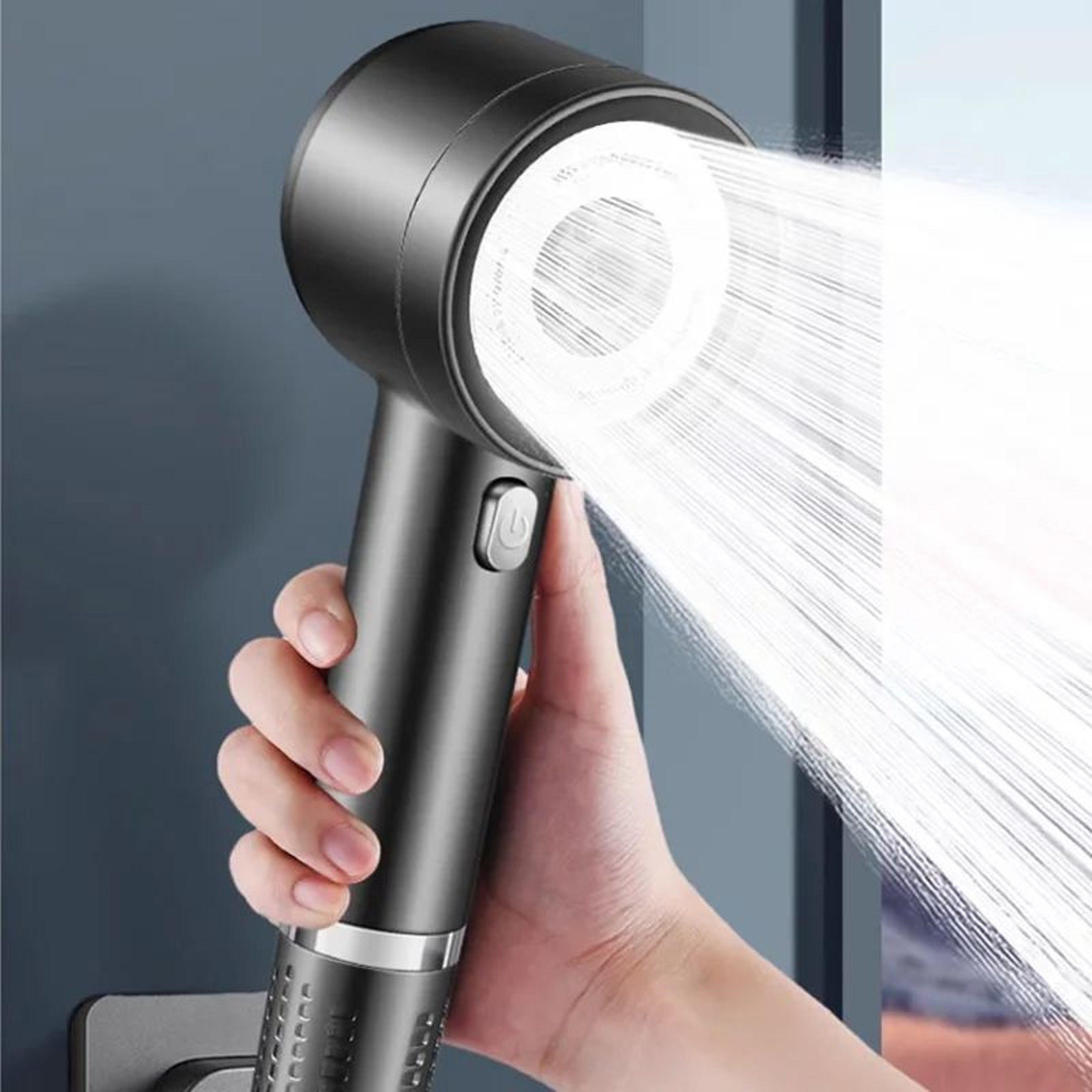 High Pressure Filter Shower Head 4 Mode Water Purifying Shower 1