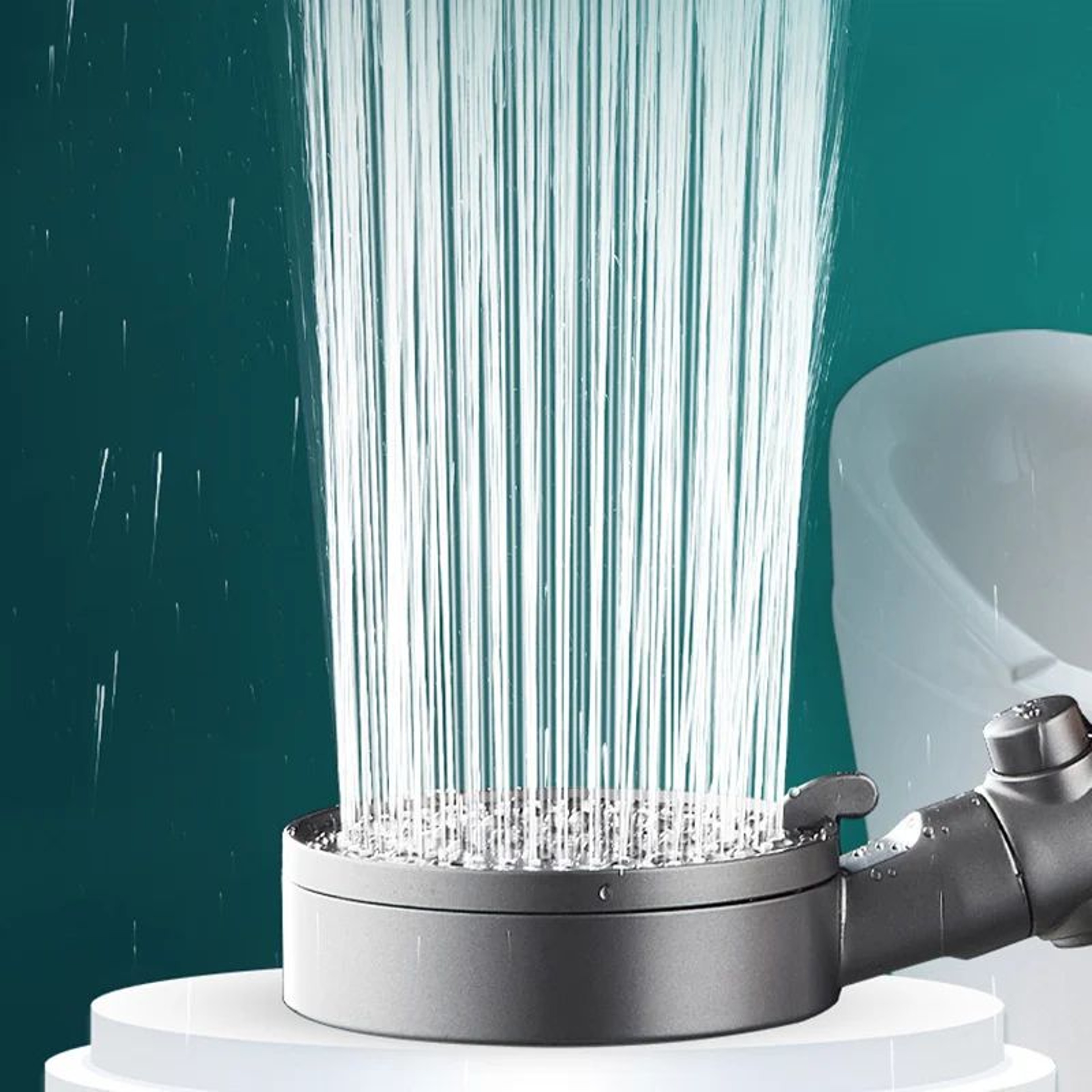 High Pressure Filter Shower Head 5 Mode Water Purifying Shower Set 4