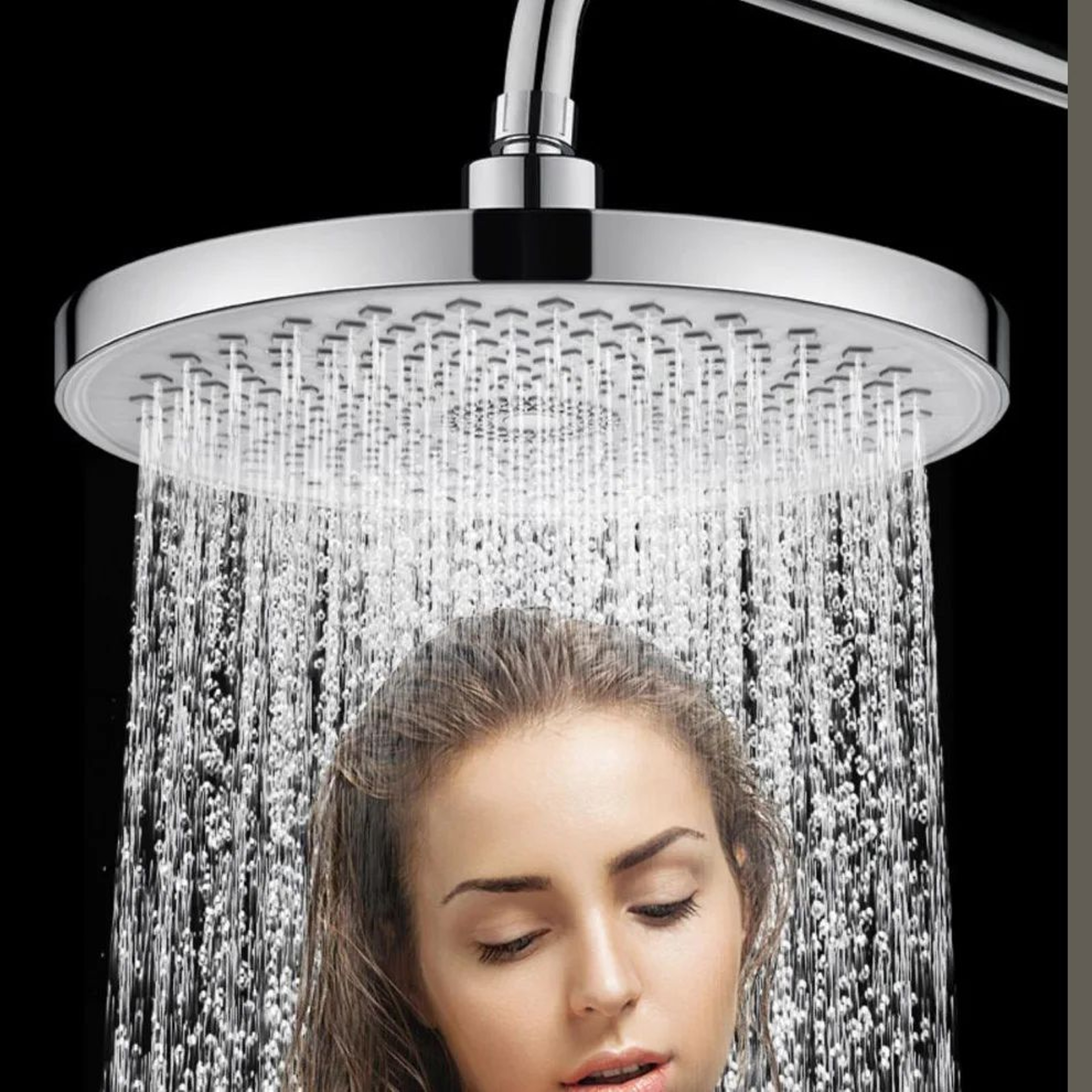 Large High Pressure Rainfall Shower Head Full Body Bathroom Sprayer 0