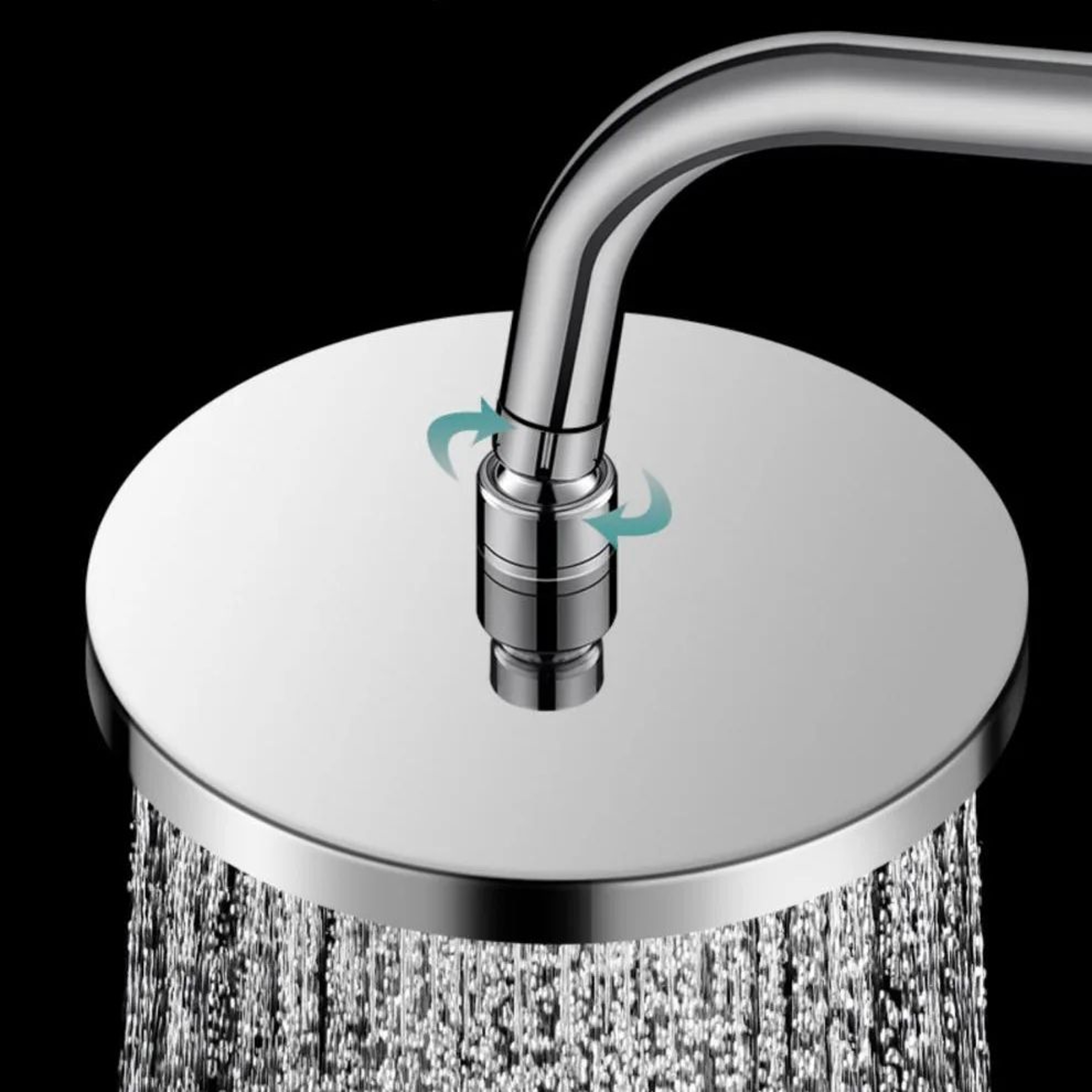 Large High Pressure Rainfall Shower Head Full Body Bathroom Sprayer 5