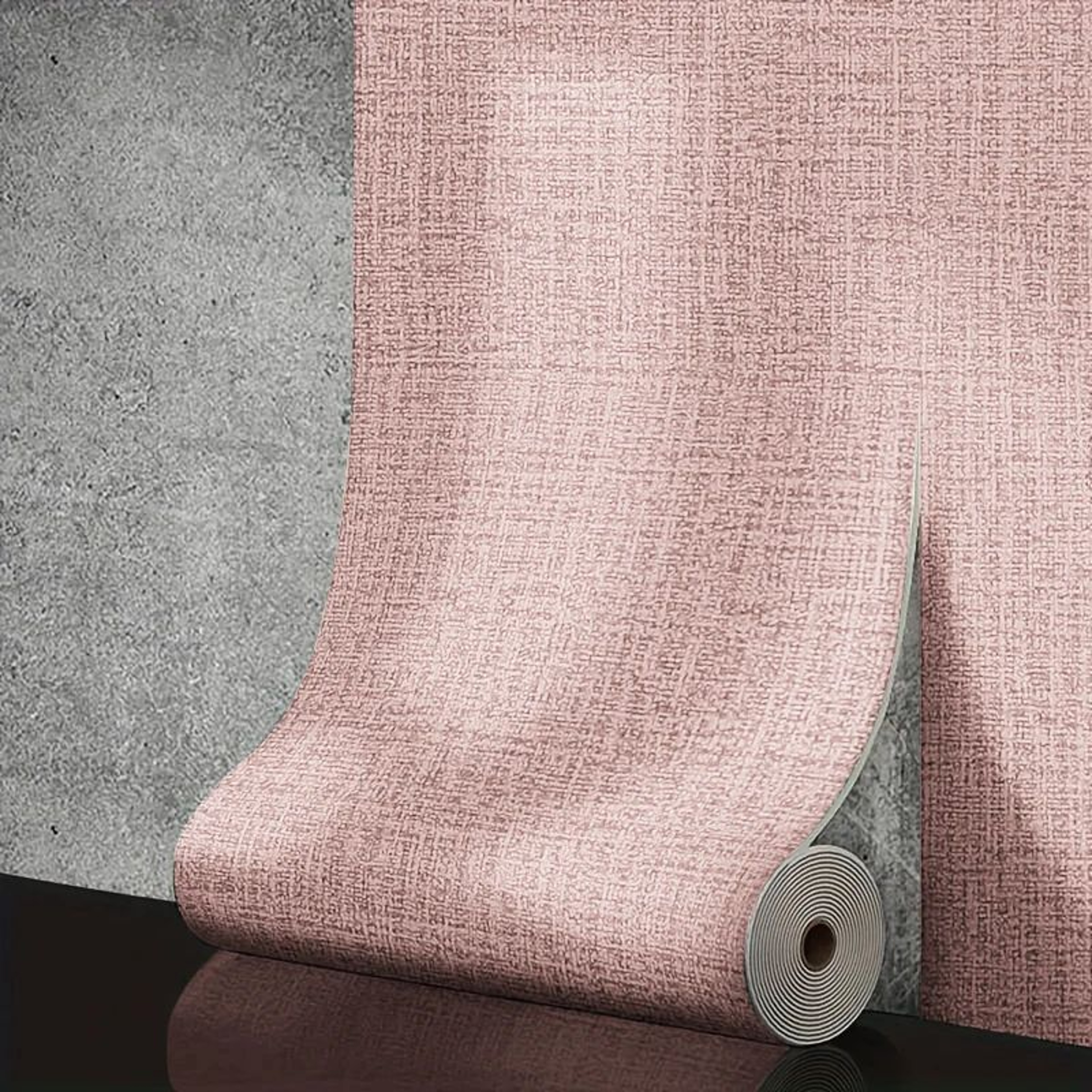 Self Adhesive 3D Wall Sticker Waterproof Cement Gray Wallpaper 8