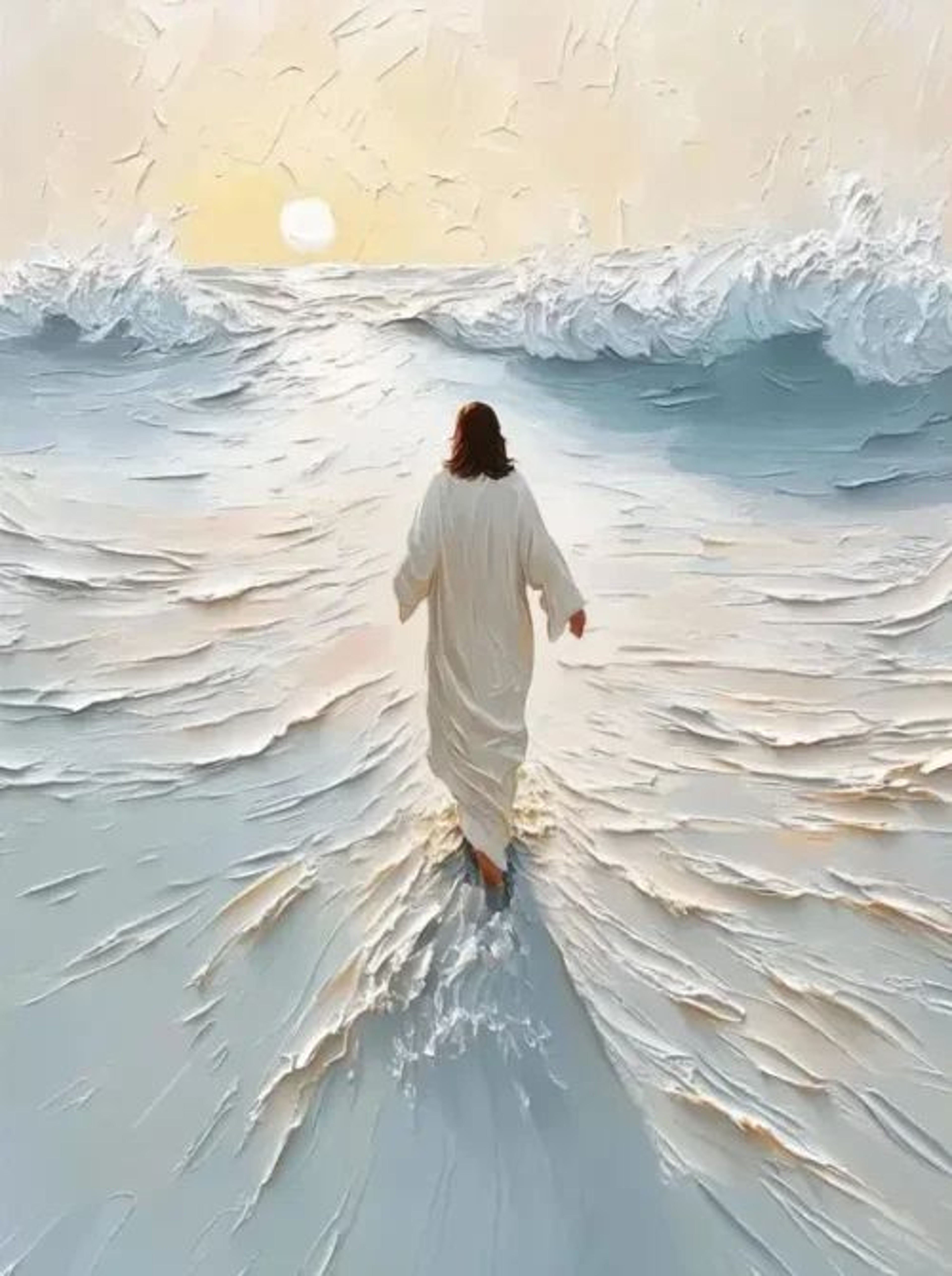 Sacred Heart Jesus Canvas Wall Art Christian Religious Poster 4