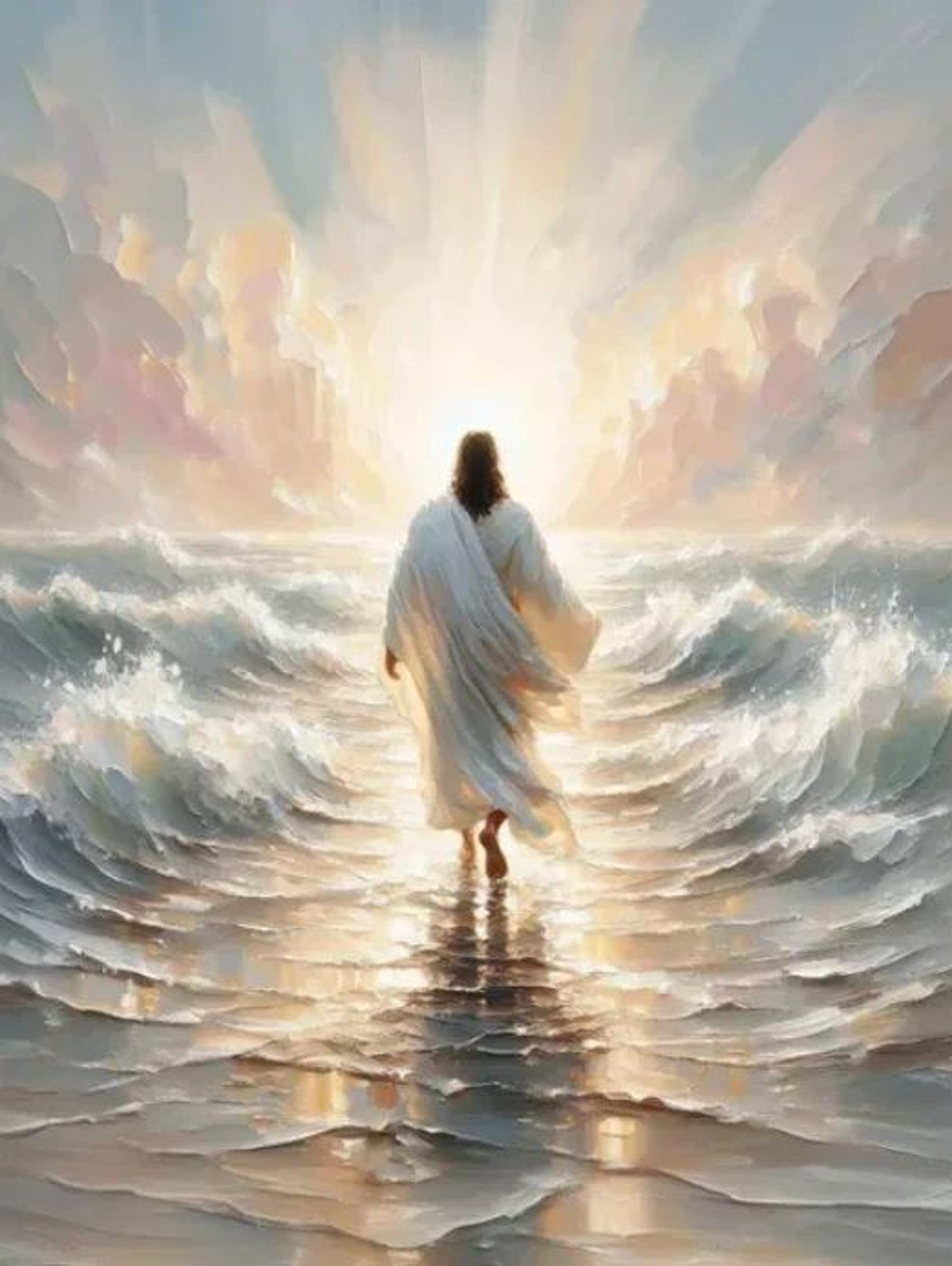 Sacred Heart Jesus Canvas Wall Art Christian Religious Poster 12