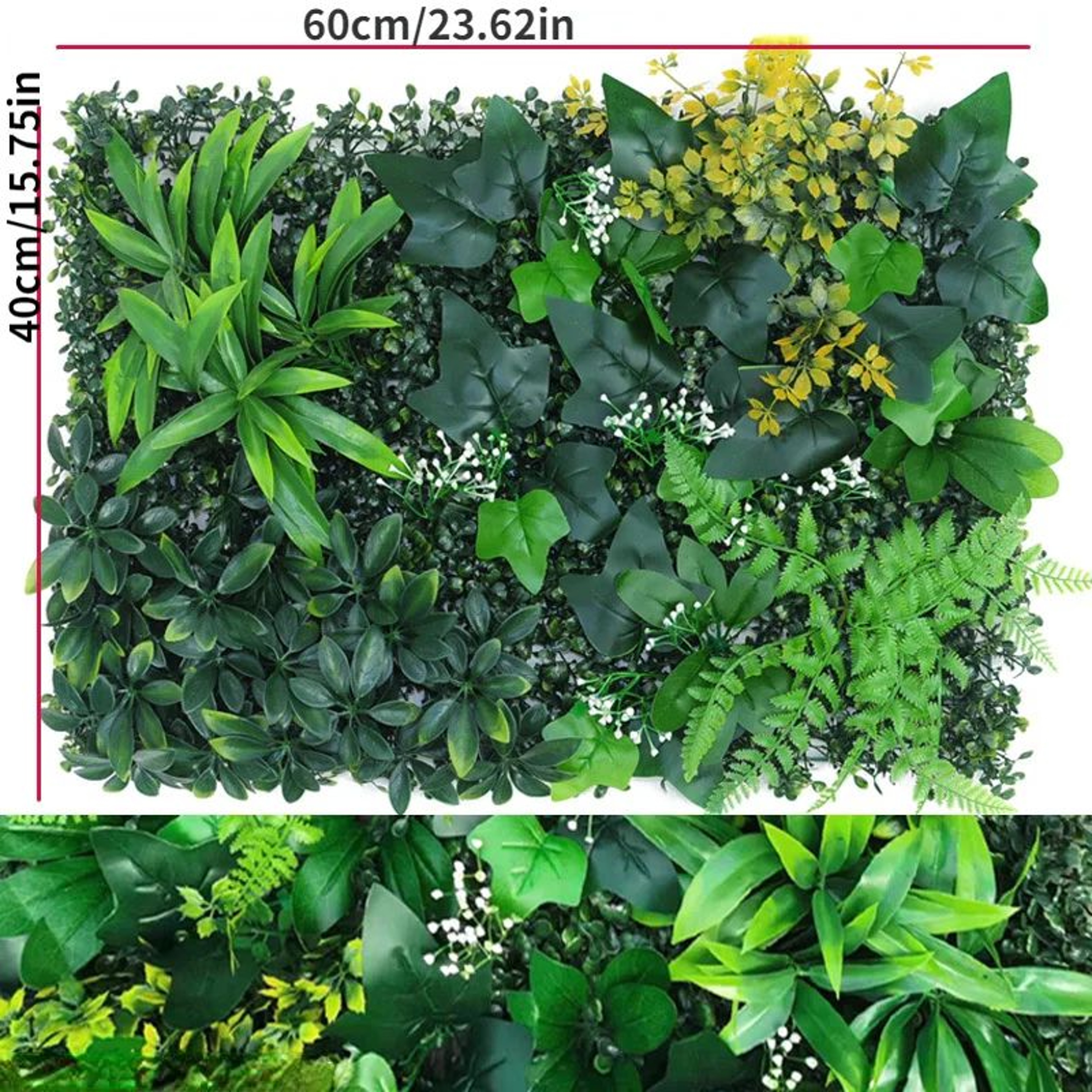 Artificial Boxwood Wall Panel Green Hedge For Indoor Outdoor Decor 6
