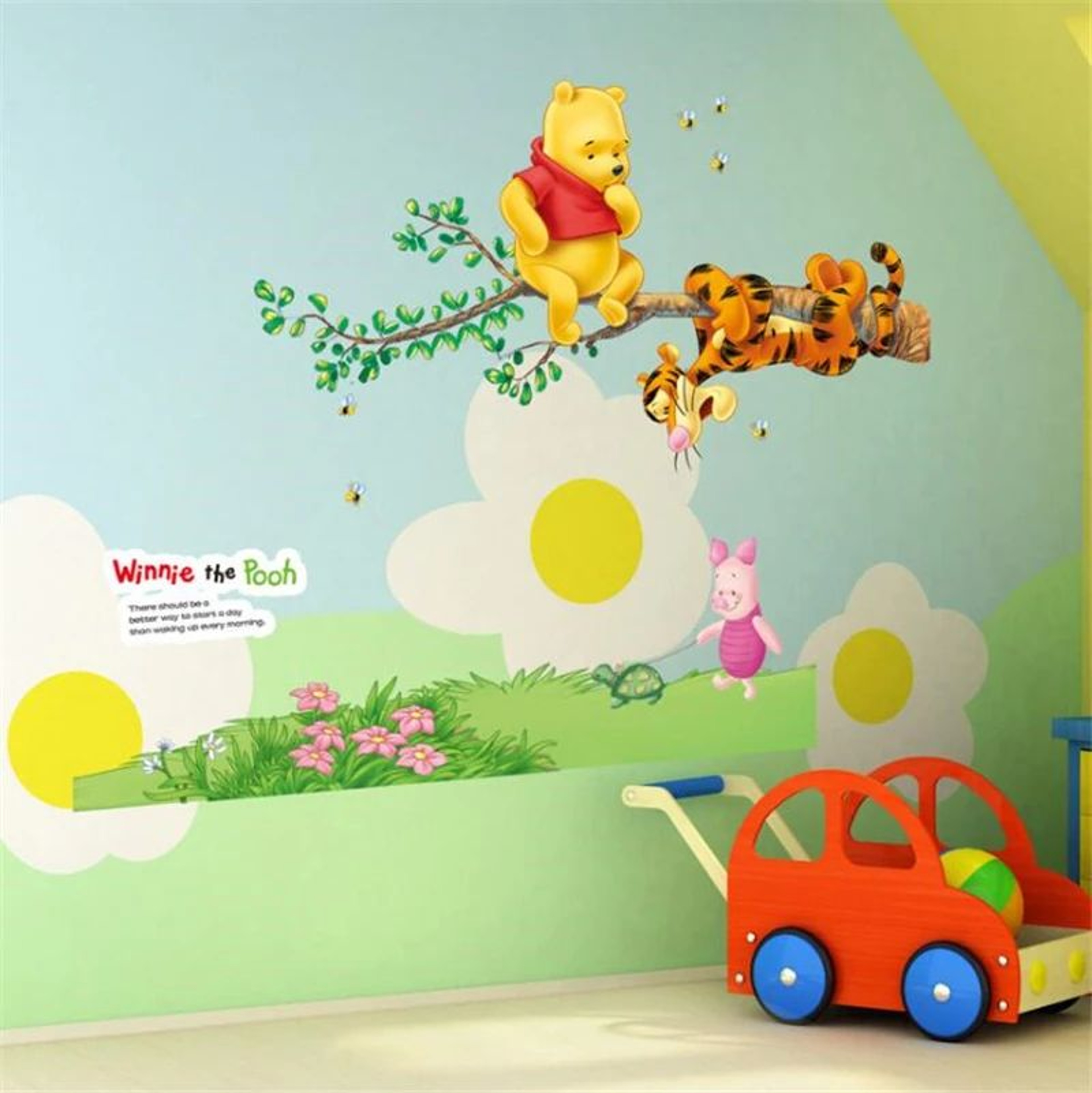 Cartoon Bear Wall Sticker For Kids Room Bedroom And Nursery Decor 6