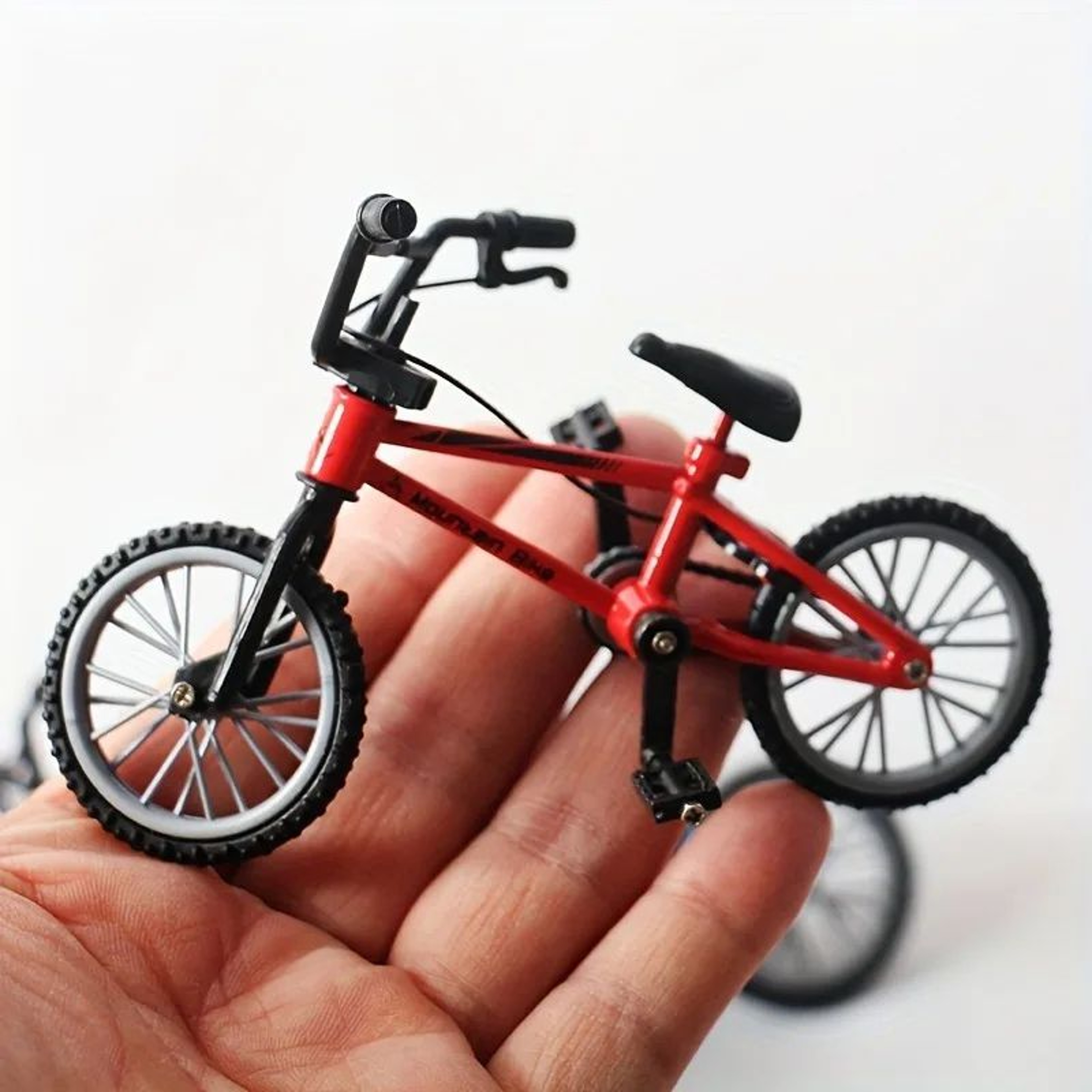 Mini Vintage Bicycle Model 1 12 Scale Decorative Display For Home And Garden 0