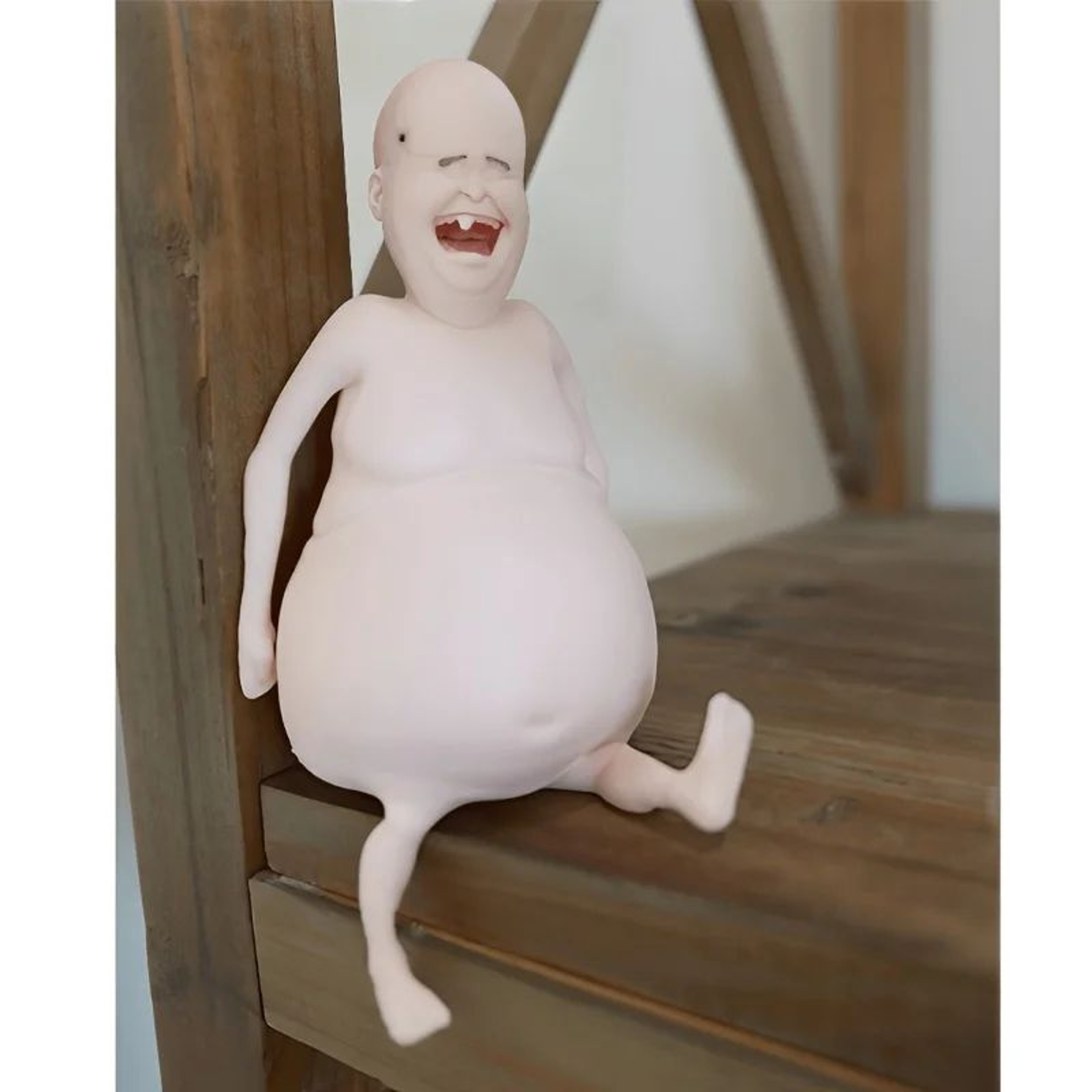 Funny Belly Doll Quirky Novelty Decor Silly Desk Toy For Home And Parties 2