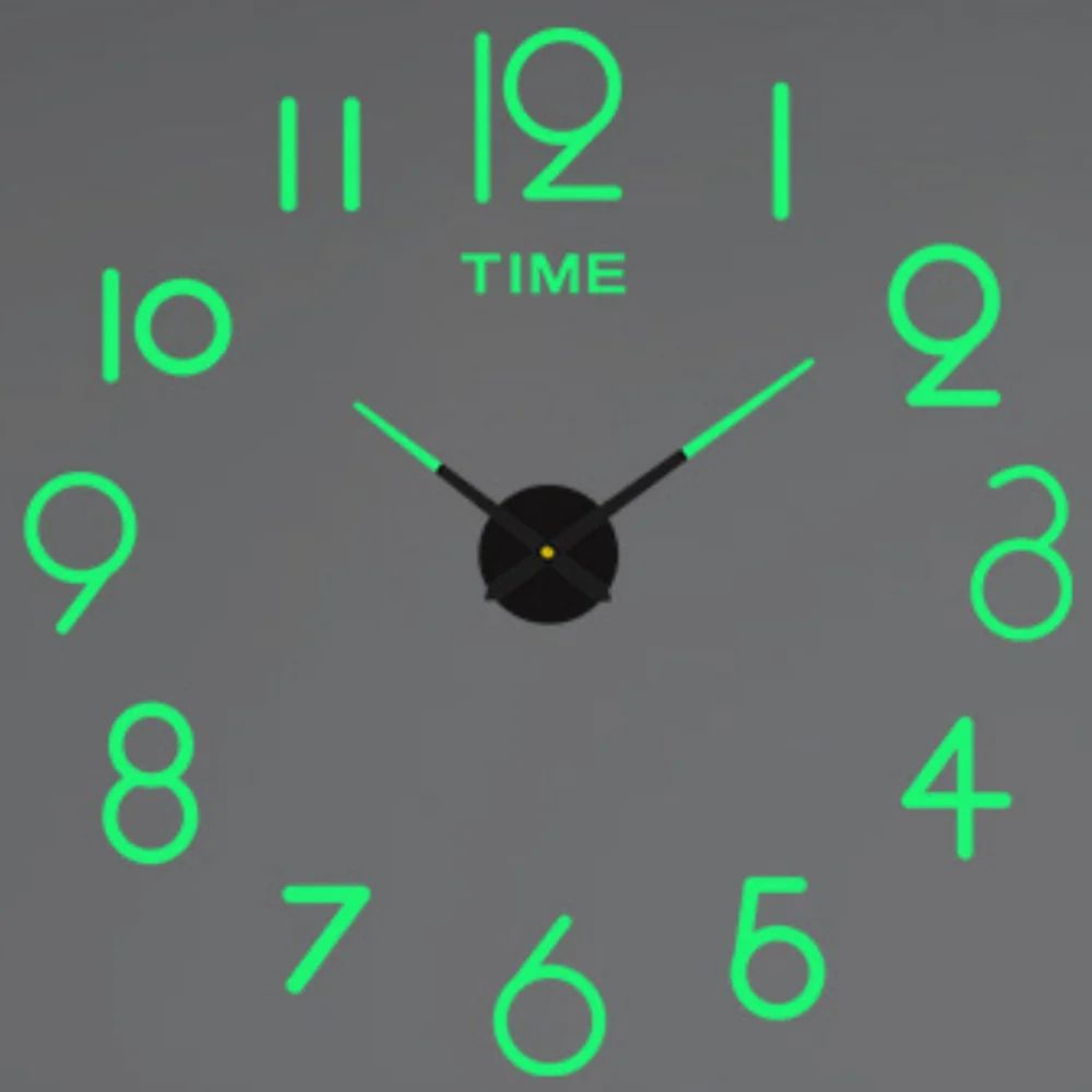 Modern DIY 3D Wall Clock Large Acrylic Mirror Stickers For Home Decor 7