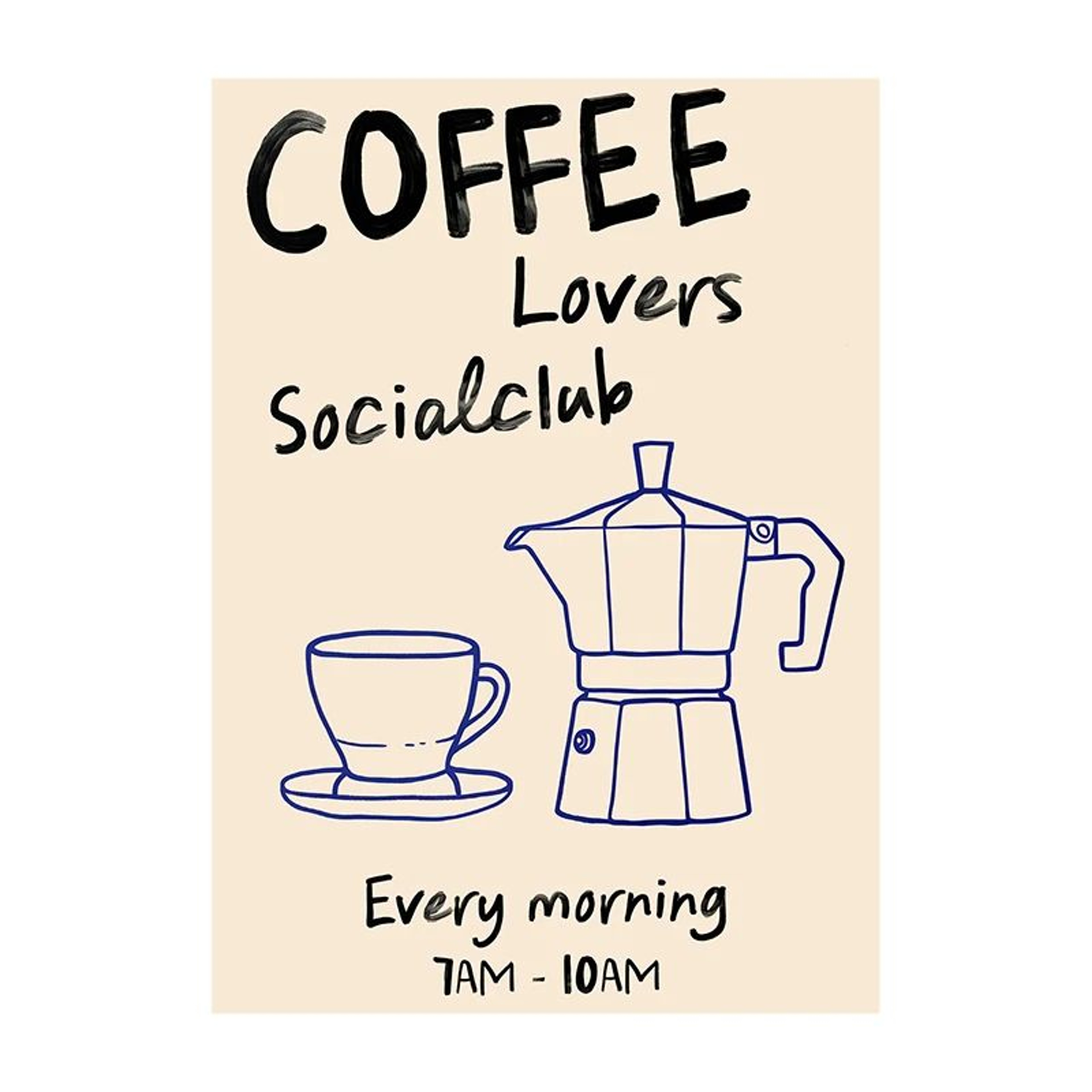 Coffee Diver Canvas Wall Art Surreal Coffee Lover Poster For Kitchen Decor 10