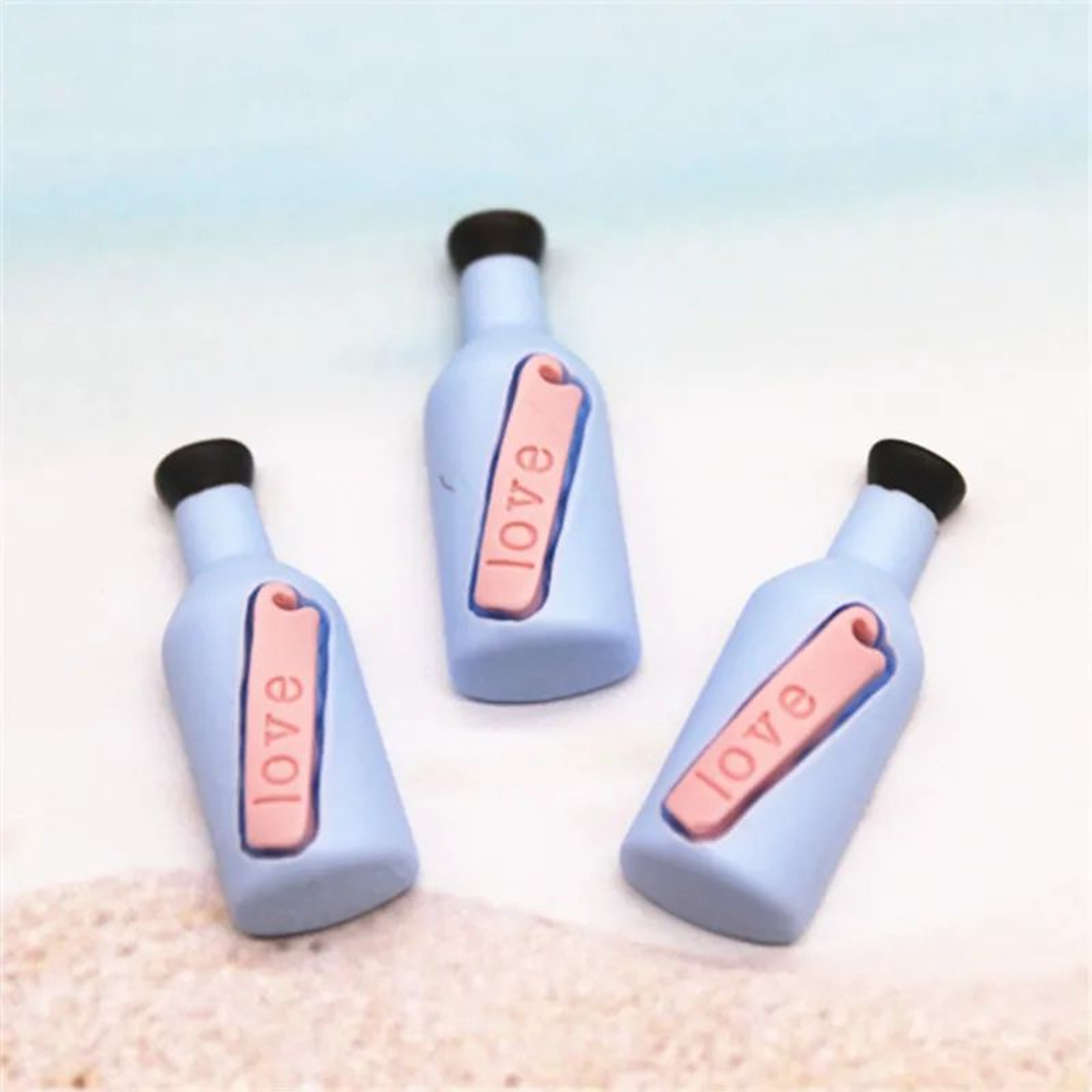 Mini Beach Theme Resin Craft Set Coastal DIY Decor Pieces 18