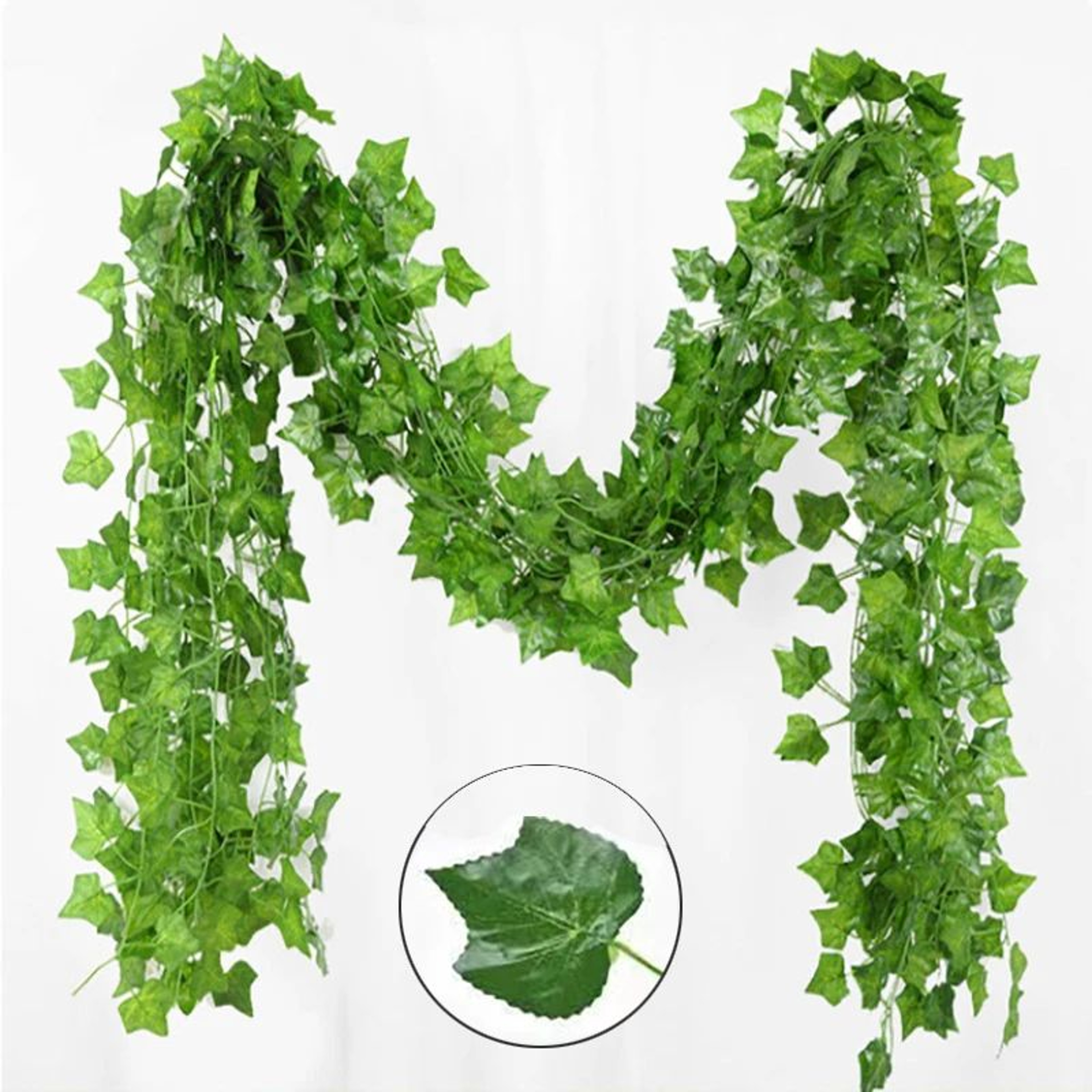 Artificial Ivy Vine Garland Hanging Green Leaves Decor For Home And Event Styling 9