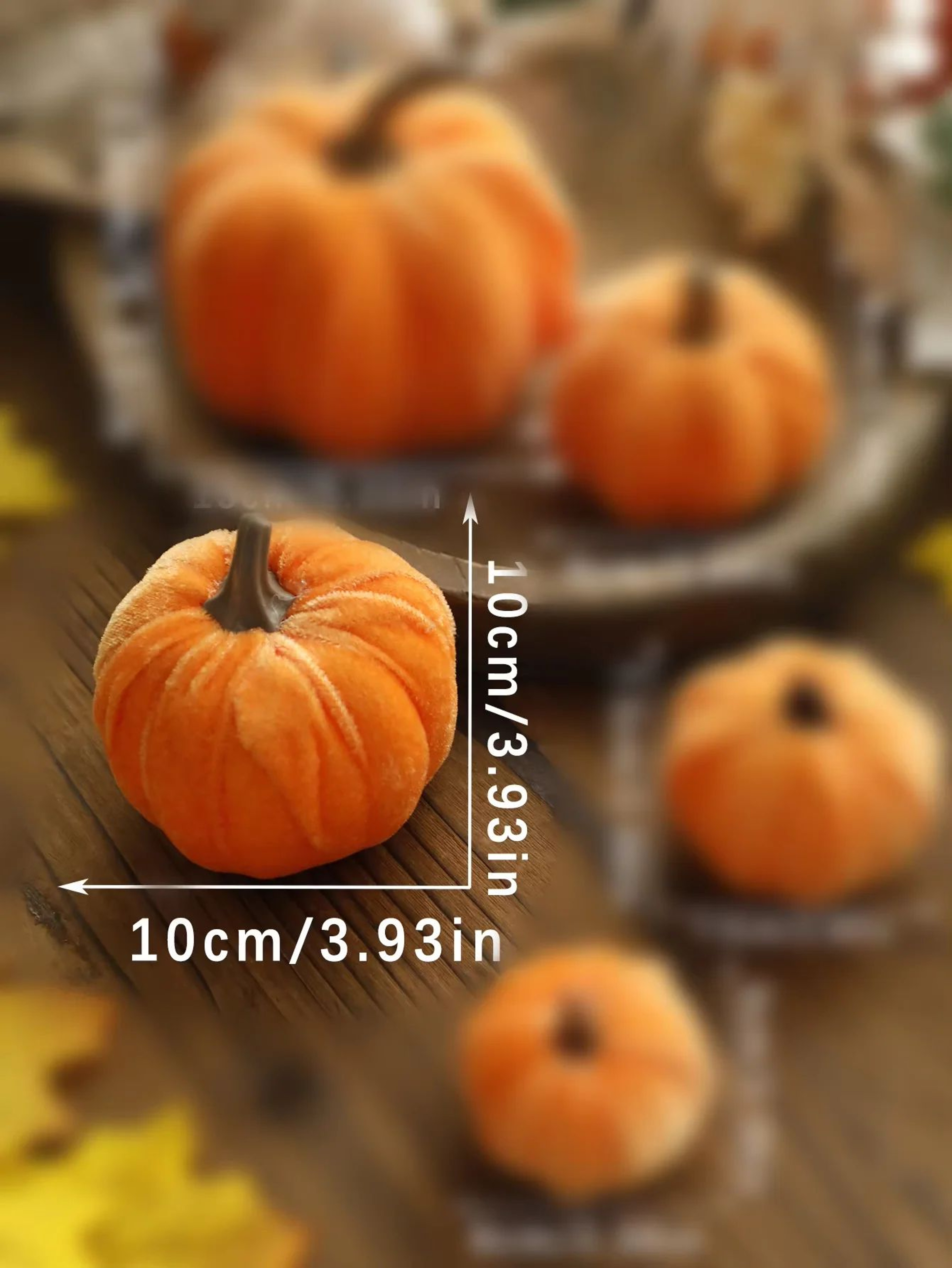 Velvet Pumpkin Decor For Fall Home Decor And Thanksgiving Table Styling 7