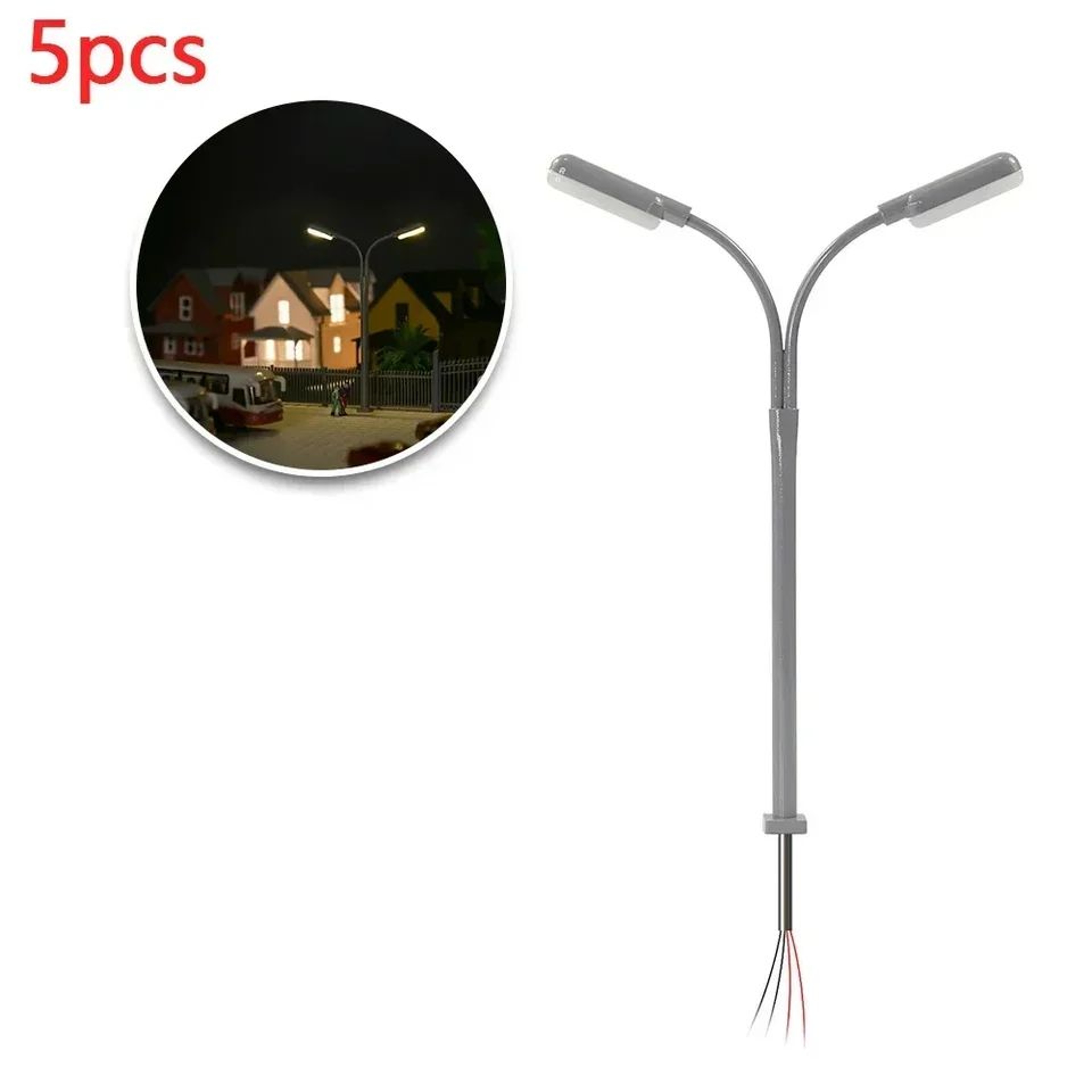 Mini LED Street Lamp Model Train And Dollhouse Lighting Set 0