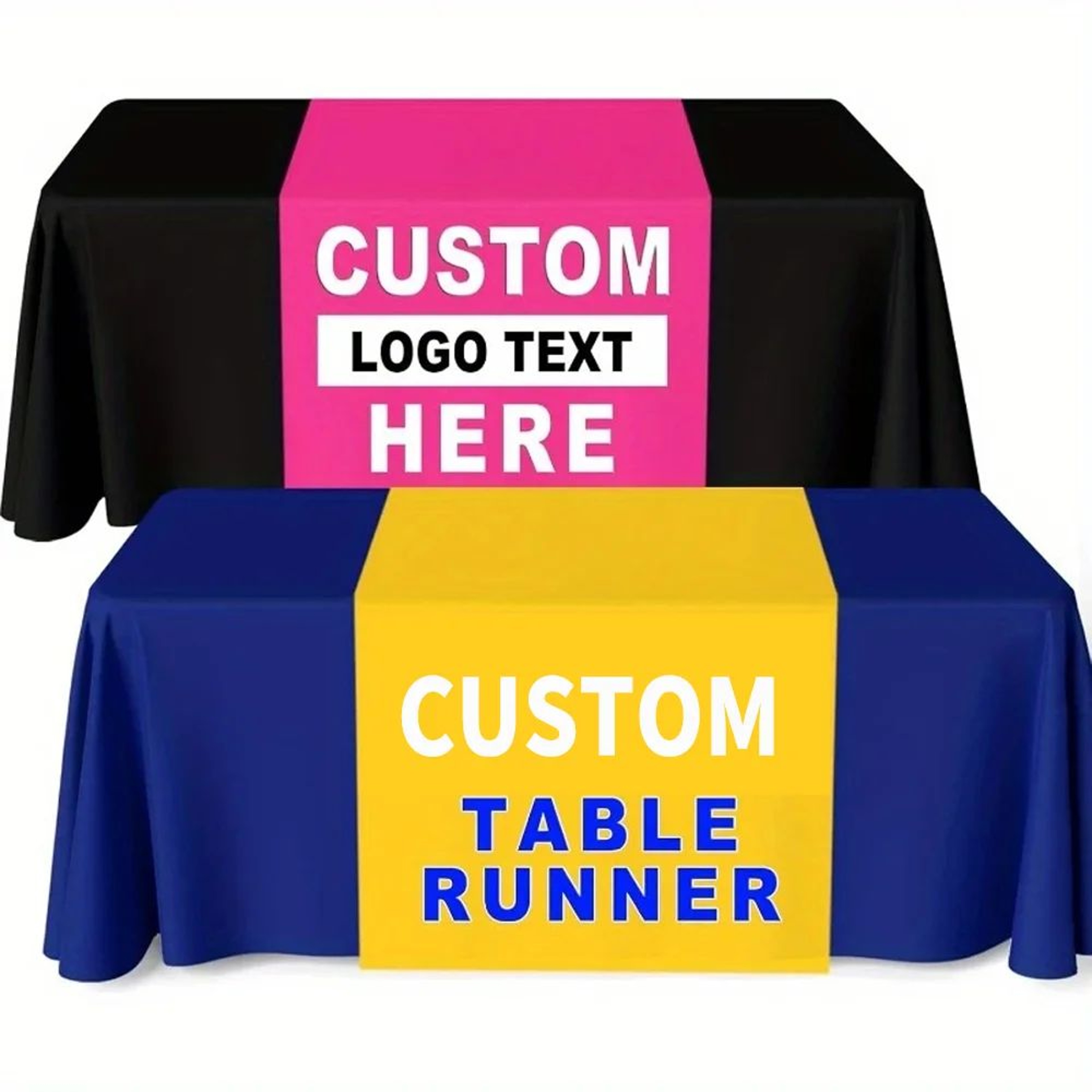 Personalized Seasonal Table Runner Custom Wedding Holiday Decor 0