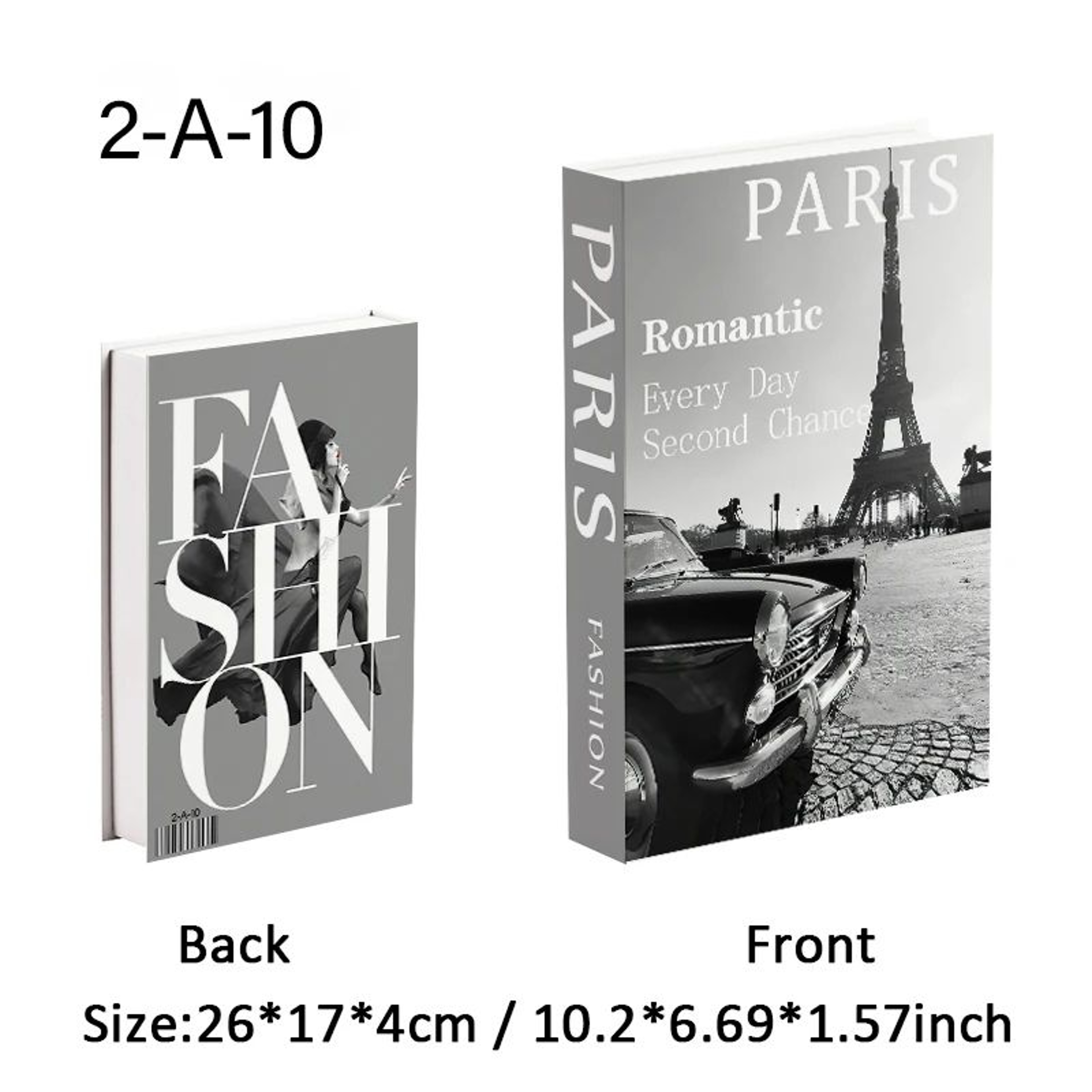 Luxury Decorative Book Storage Box Hidden Storage Home Decor 10