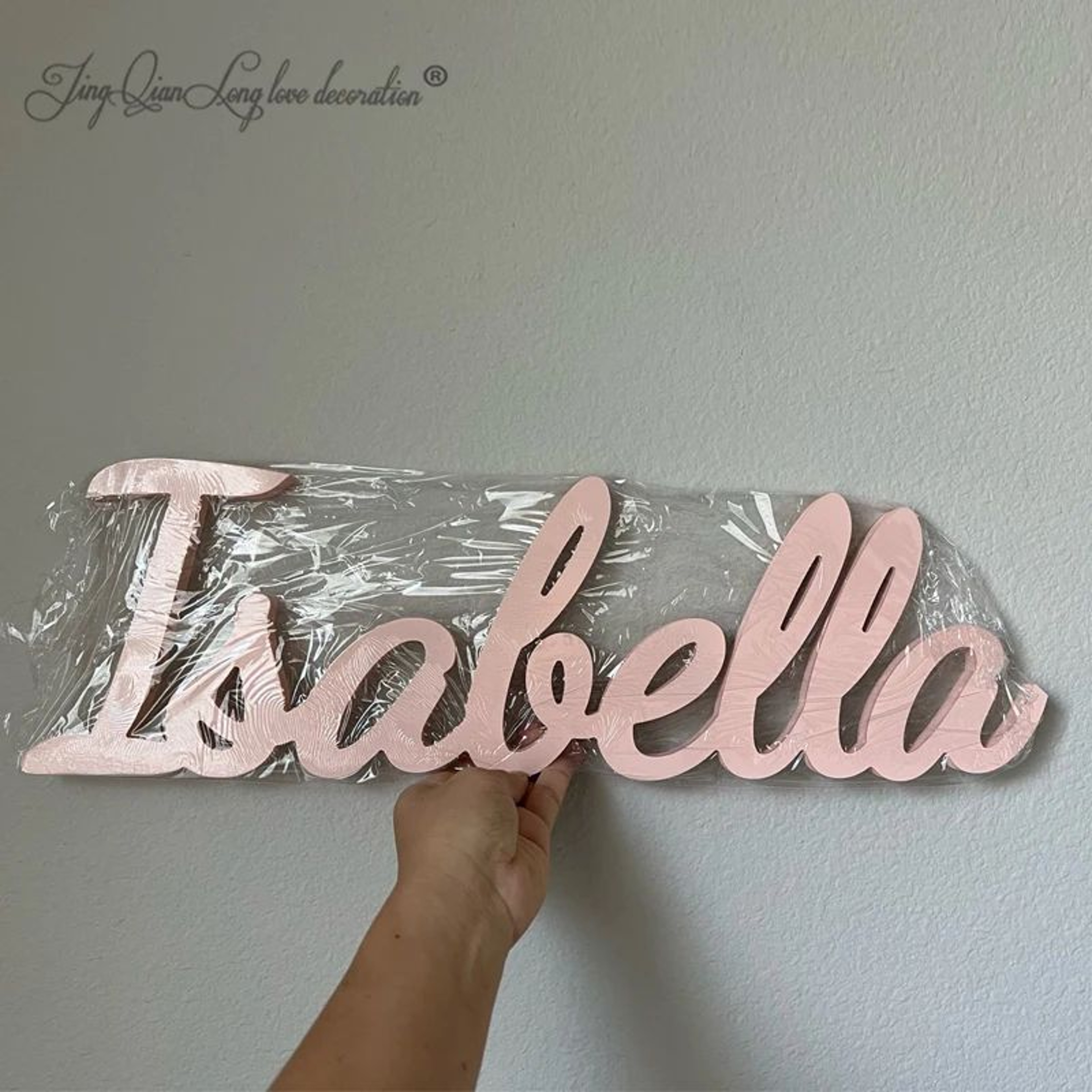 Custom Wooden Name Sign Personalized Wood Word Decor For Home And Gifts 0