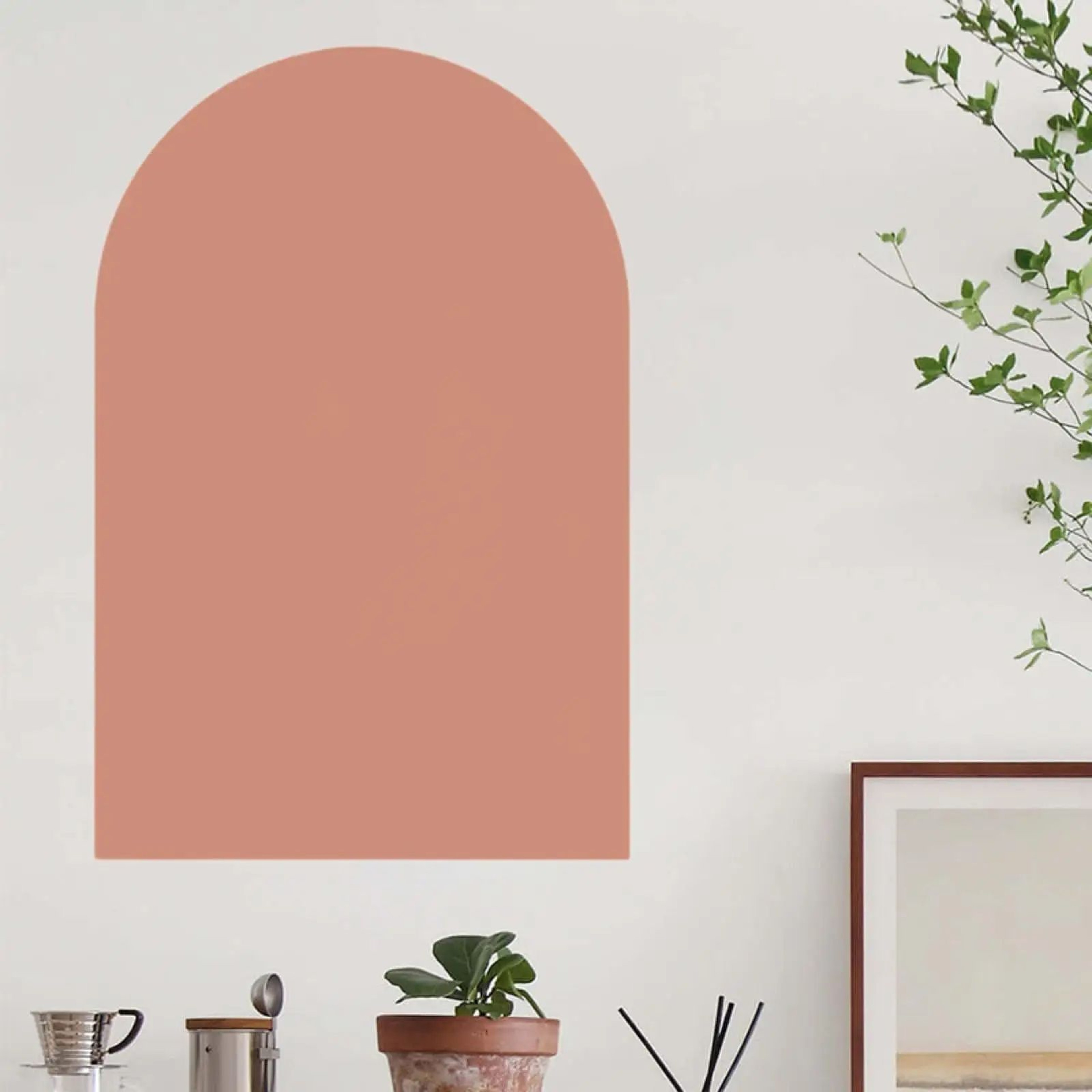 Boho Arch Wall Decal Removable Nursery Wall Sticker For Bedroom Decor 0