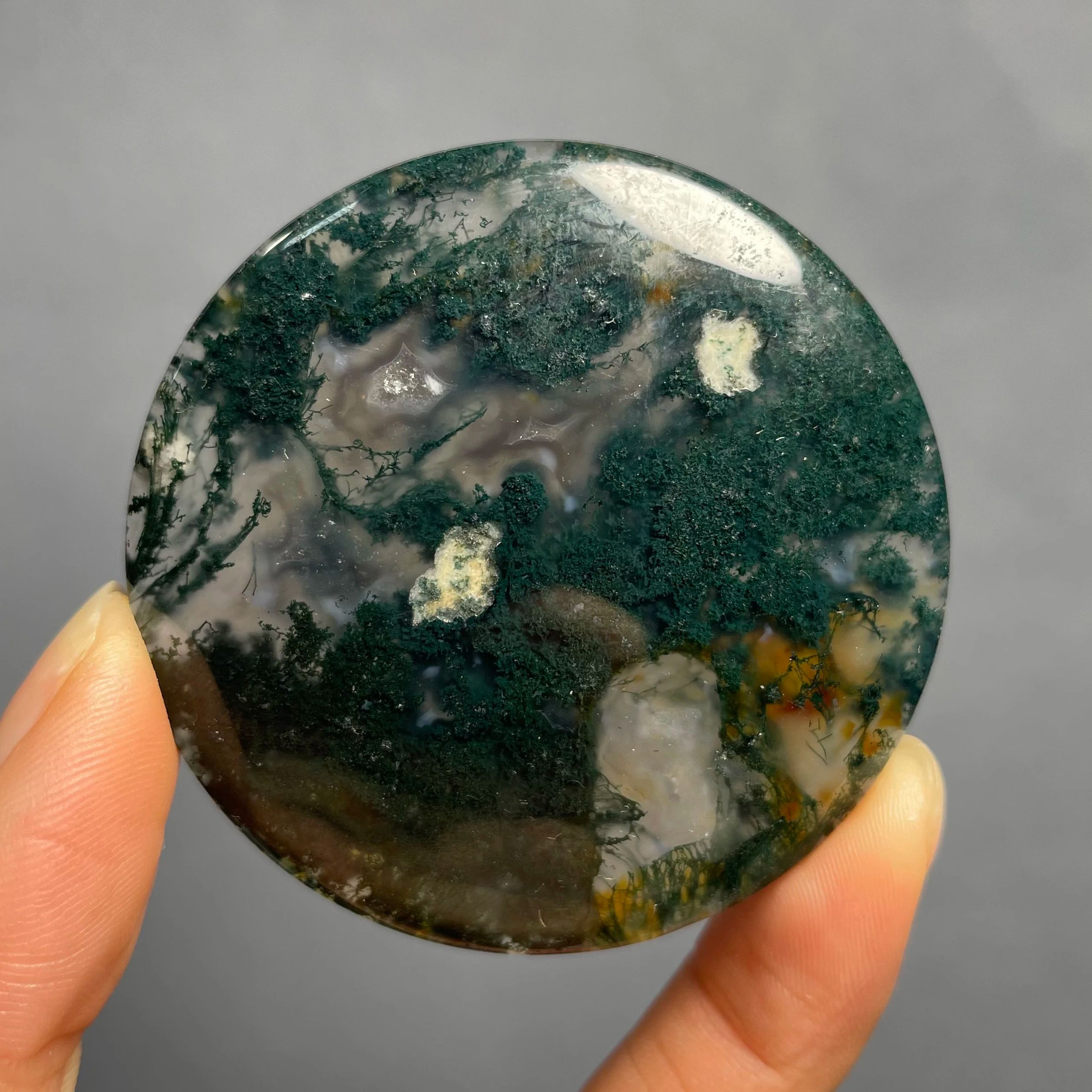 Natural Agate Crystal Pendant Polished Stone Jewelry And Home Decor Accent 8