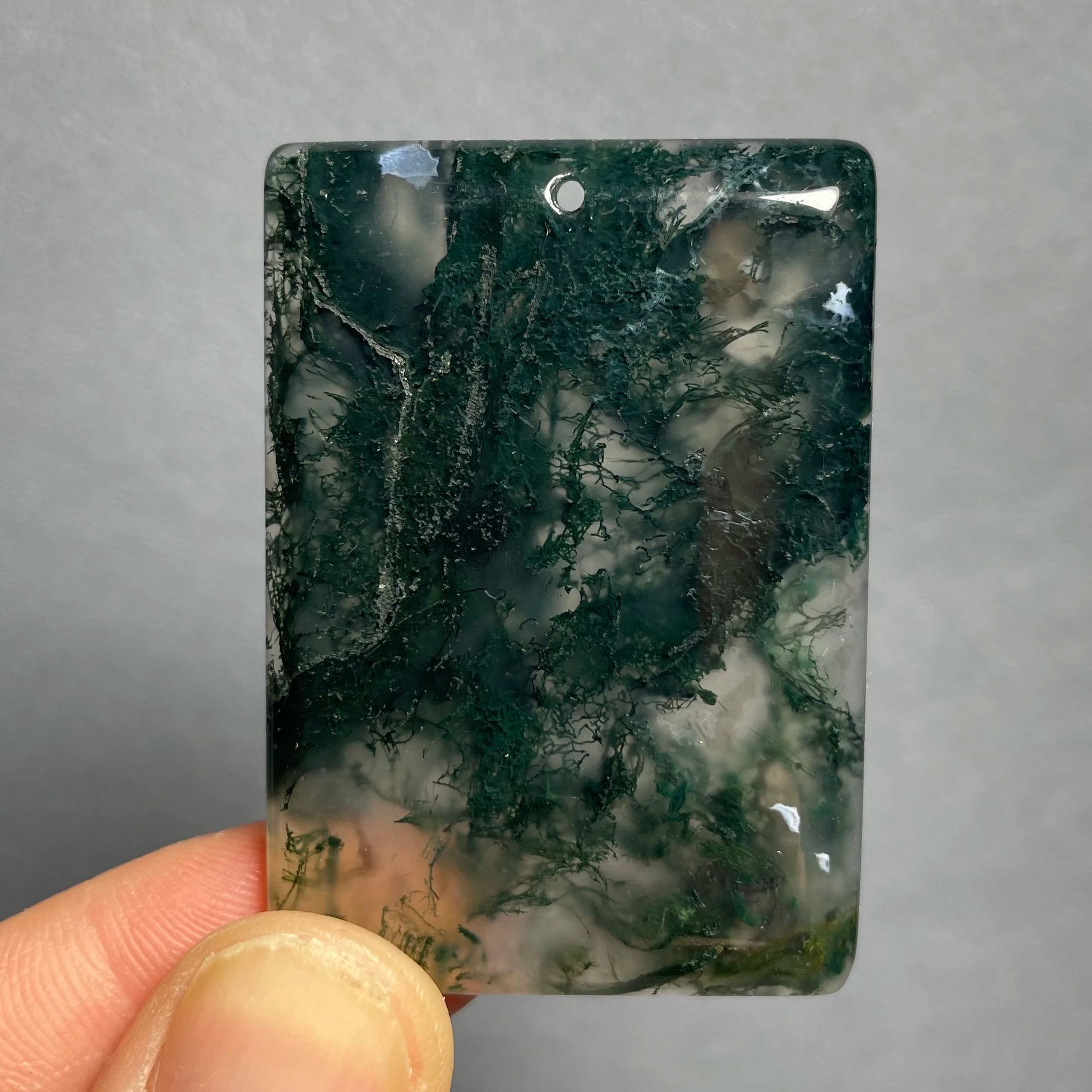 Natural Agate Crystal Pendant Polished Stone Jewelry And Home Decor Accent 11