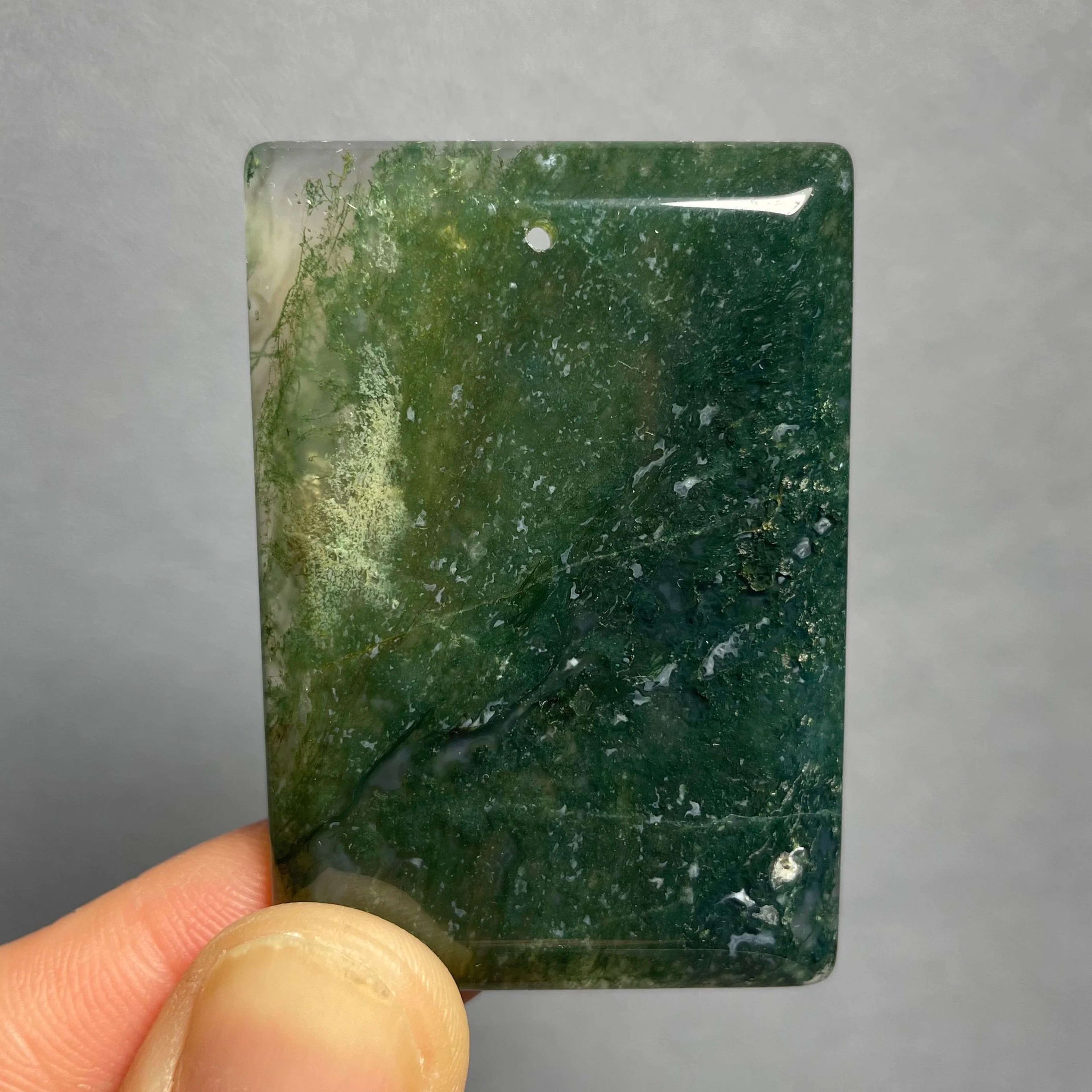 Natural Agate Crystal Pendant Polished Stone Jewelry And Home Decor Accent 13
