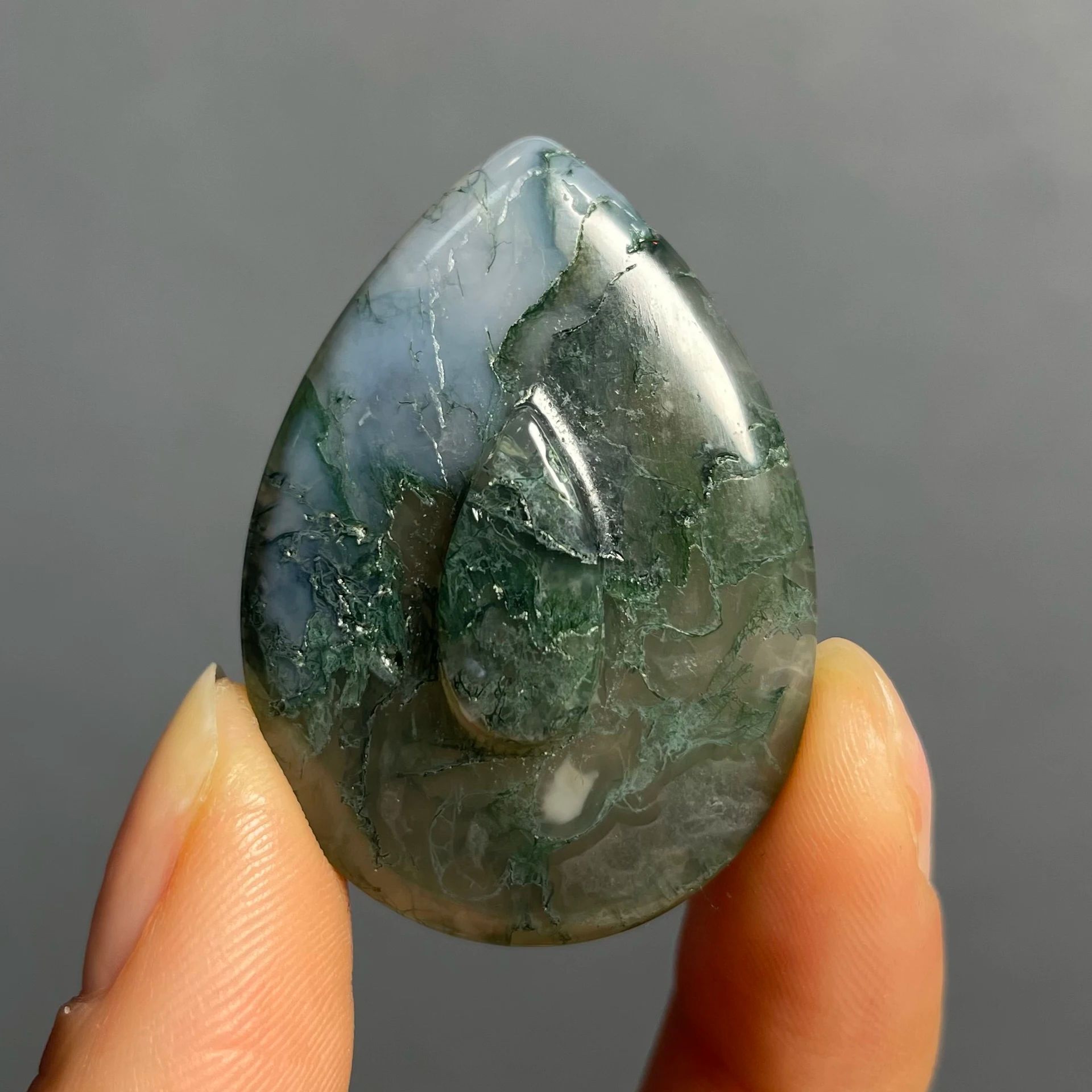 Natural Agate Crystal Pendant Polished Stone Jewelry And Home Decor Accent 16