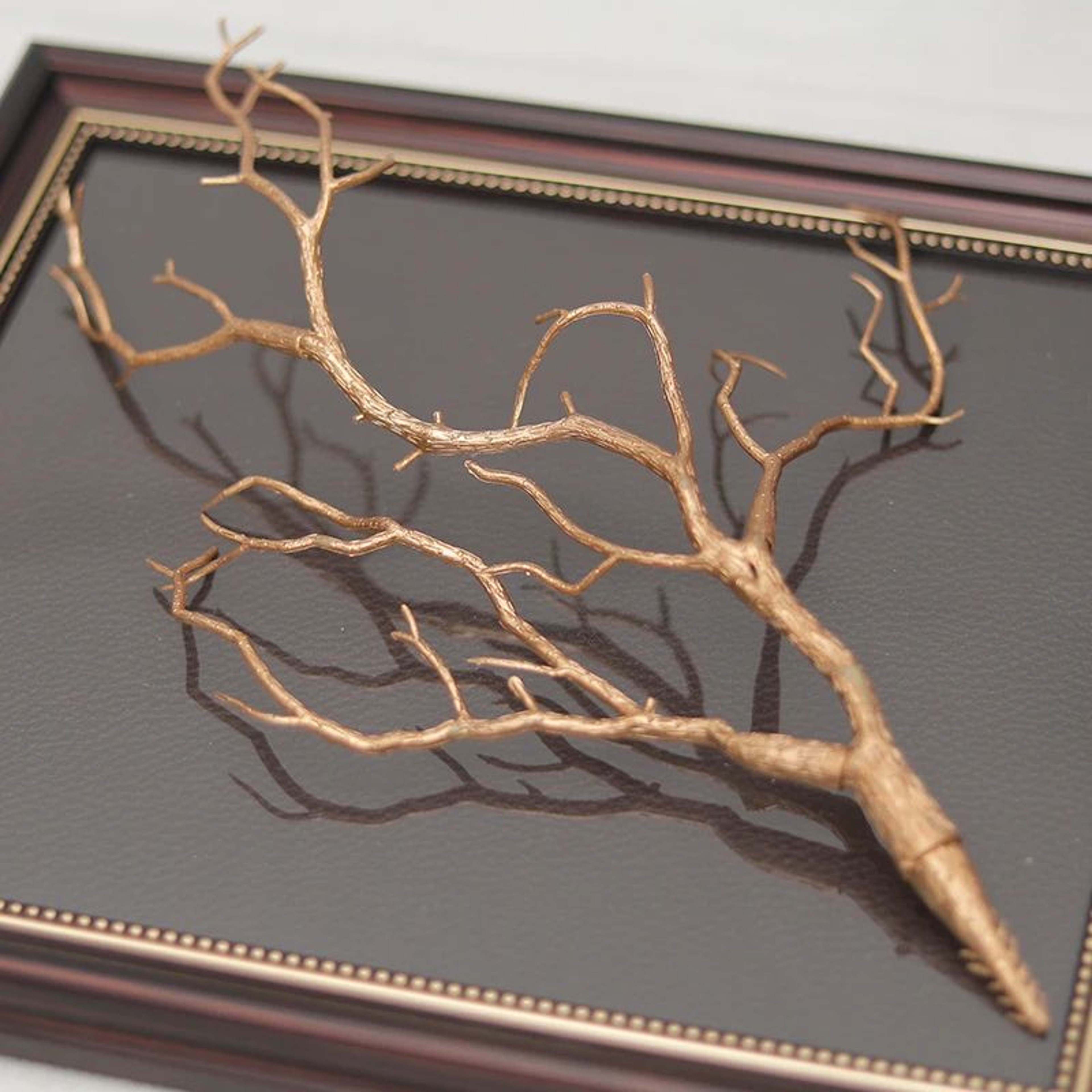 Golden Antler Branch Headband DIY Decoration Set 11
