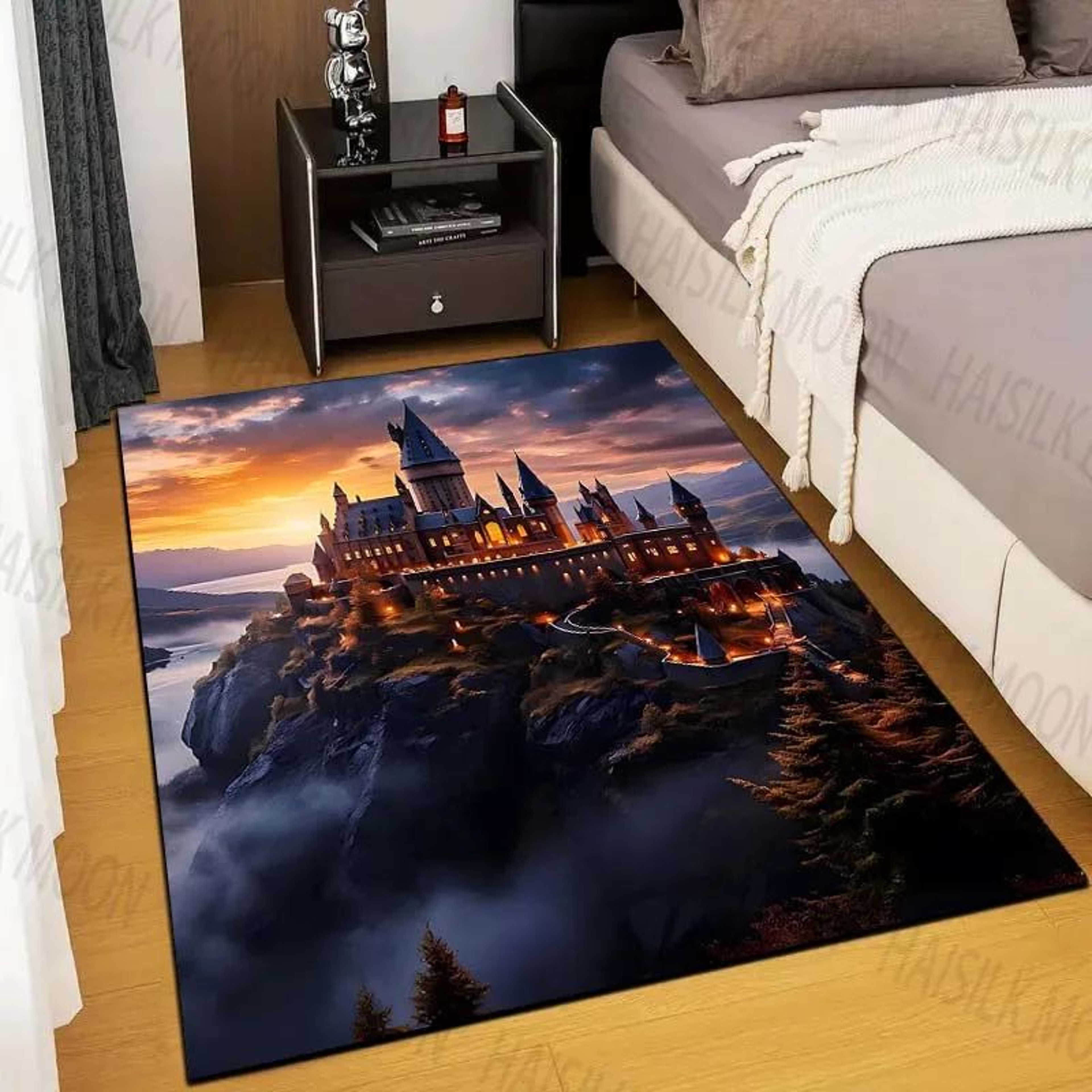 Magic Castle School Rug For Kids Bedroom Living Room Decor 17
