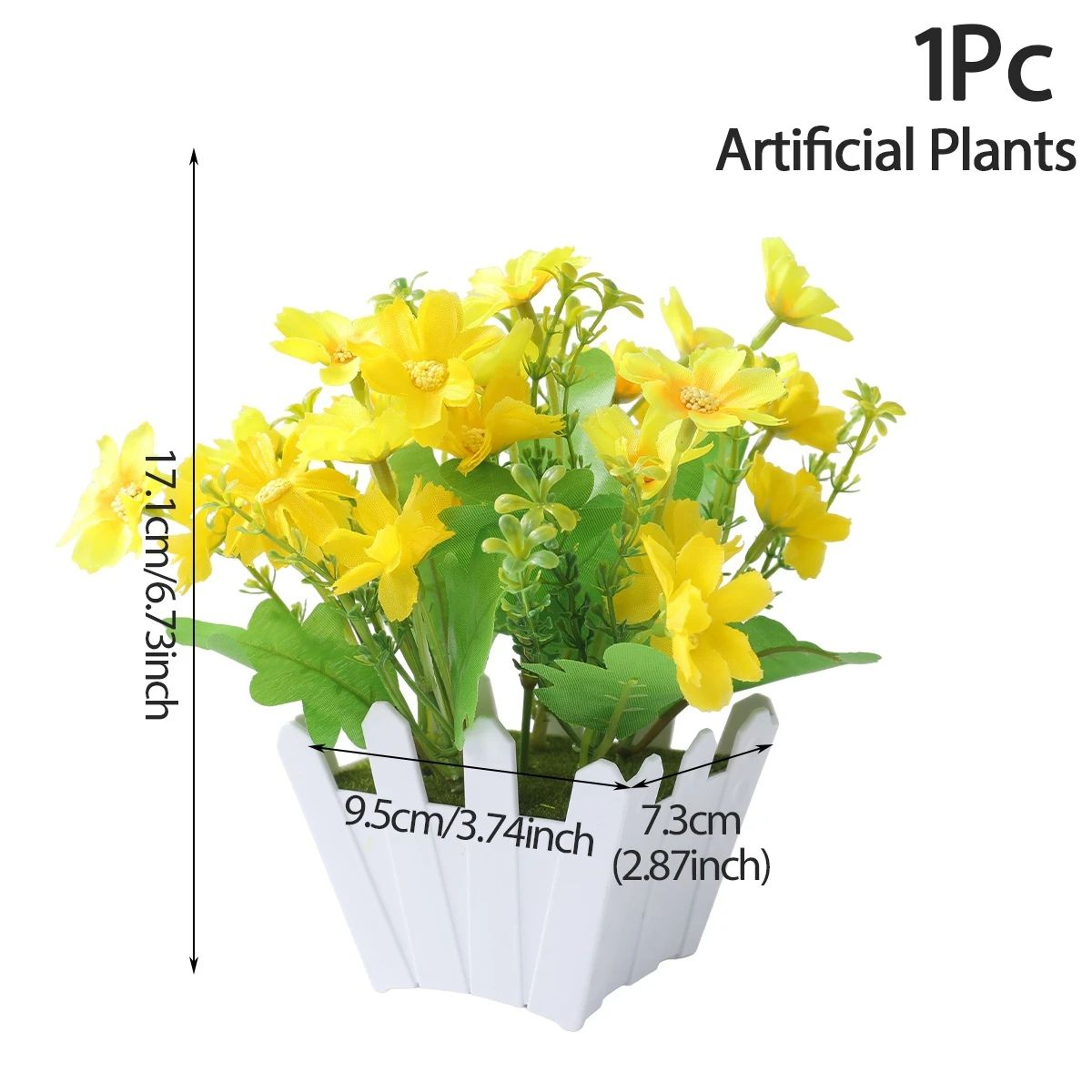 Mini Artificial Potted Plants Set For Home Table Decor And Styling 14