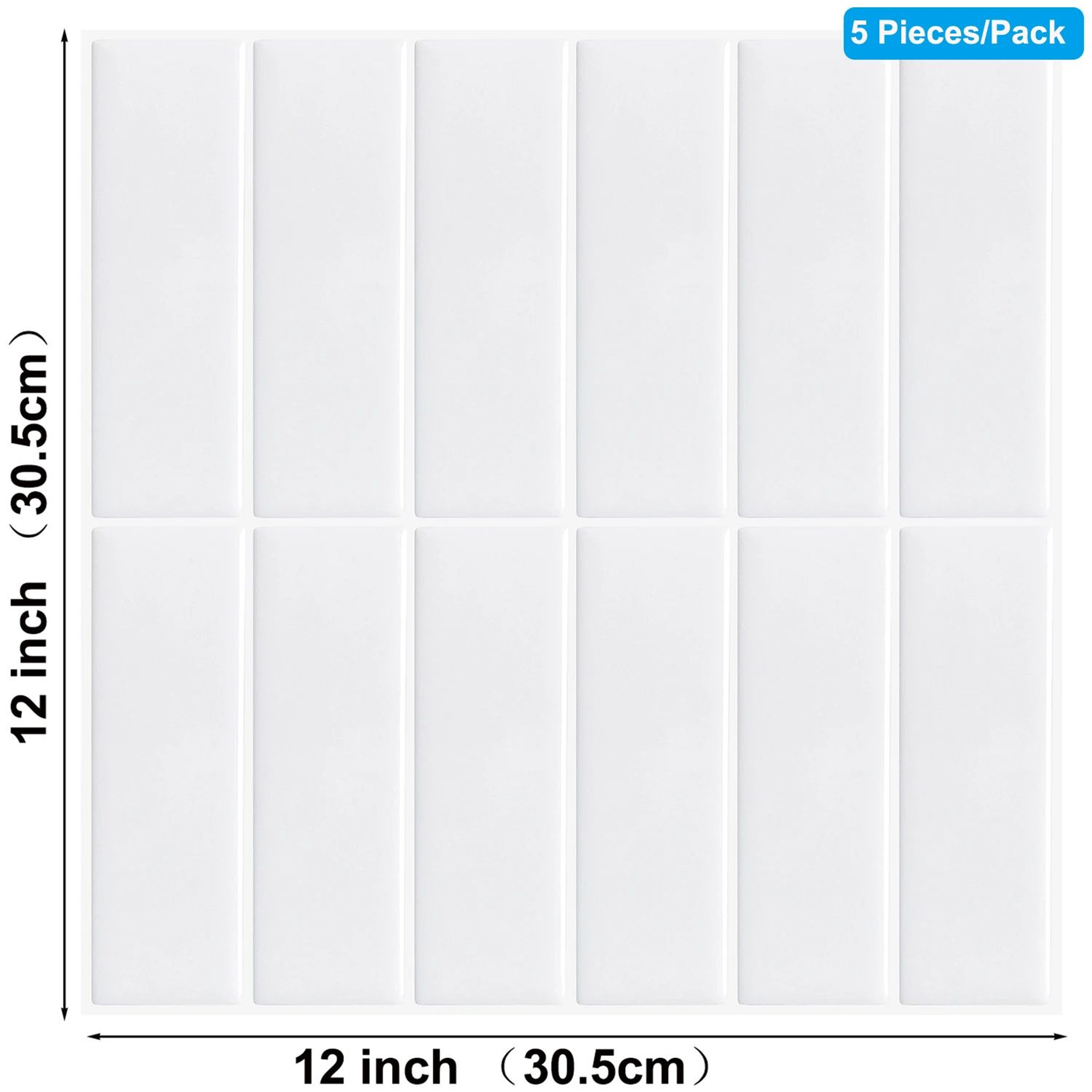 3D Waterproof Peel And Stick Tile Wall Sticker Easy Kitchen Backsplash Decor 20