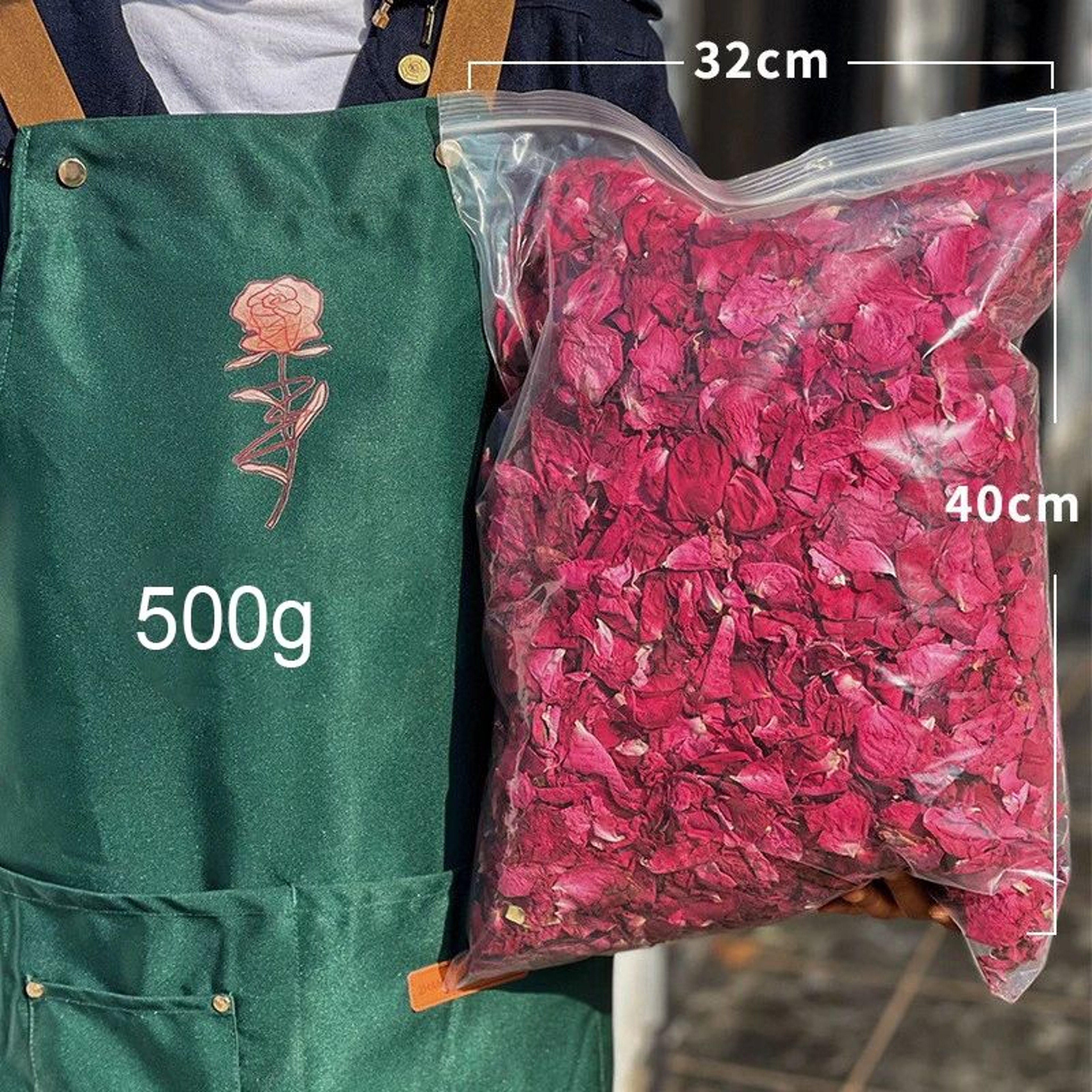 Natural Dried Rose Petals For Bath Spa And Wedding Decor 6